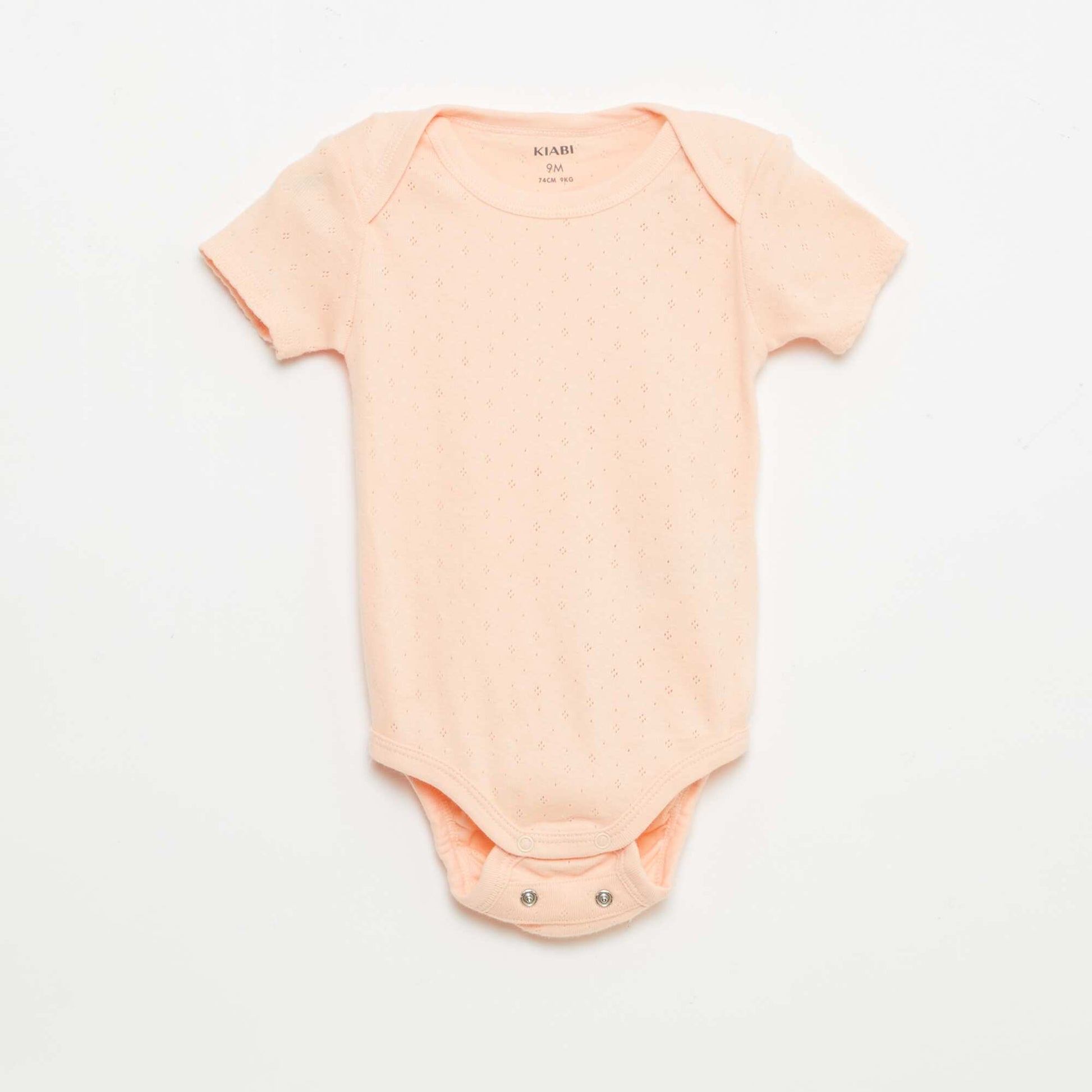 Bodies évolutif en maille unie - Lot de 3 ORANGE