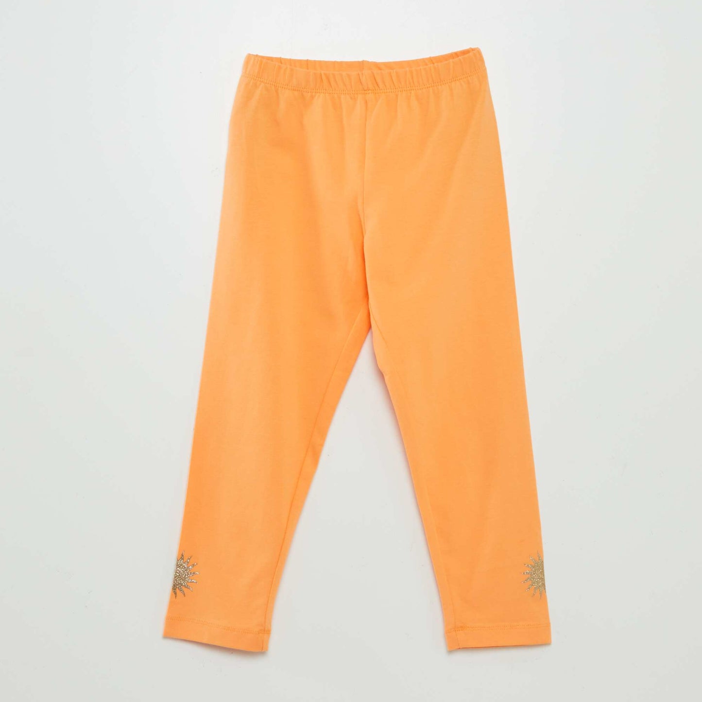 Legging en jersey 'soleil' ORANGE