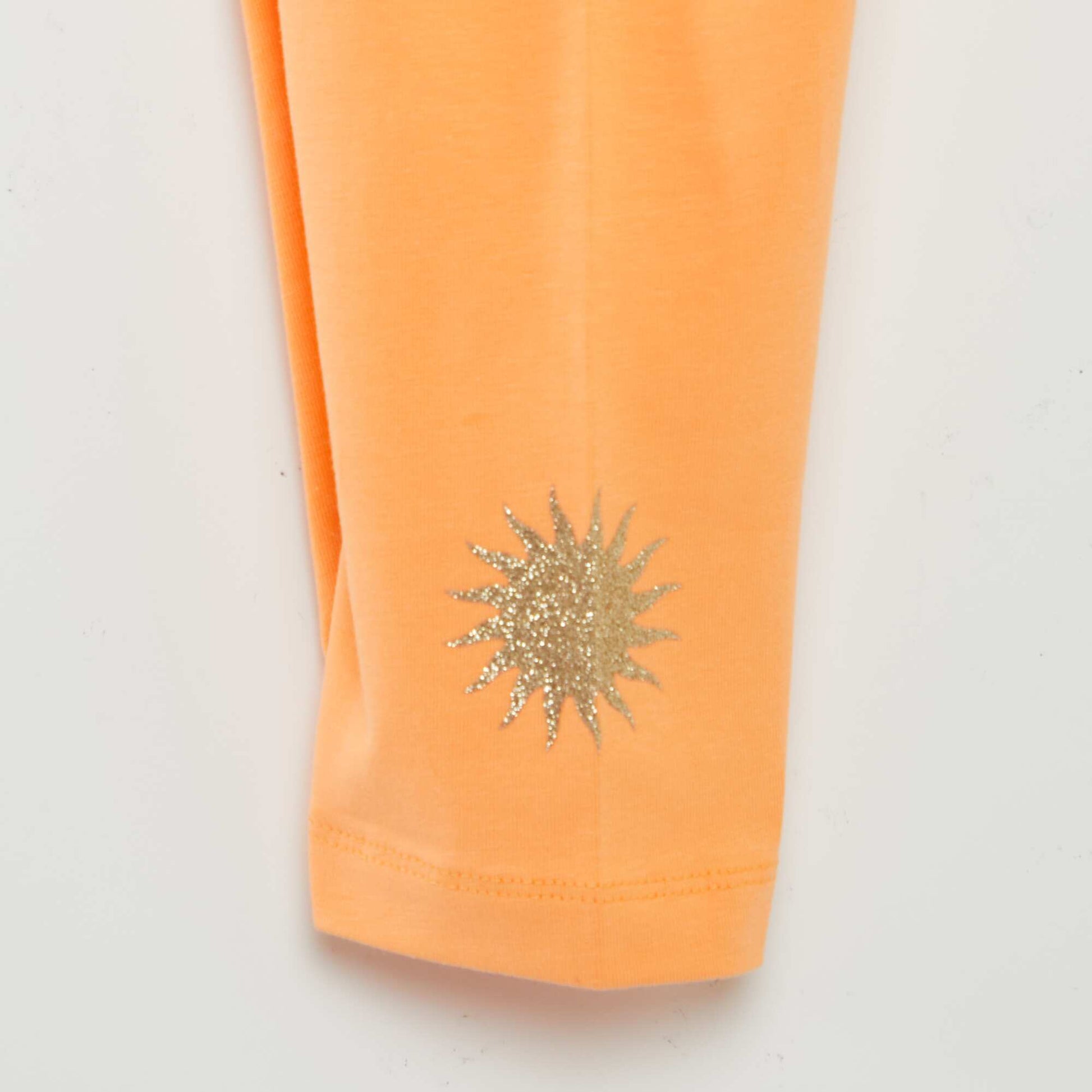 Legging en jersey 'soleil' ORANGE