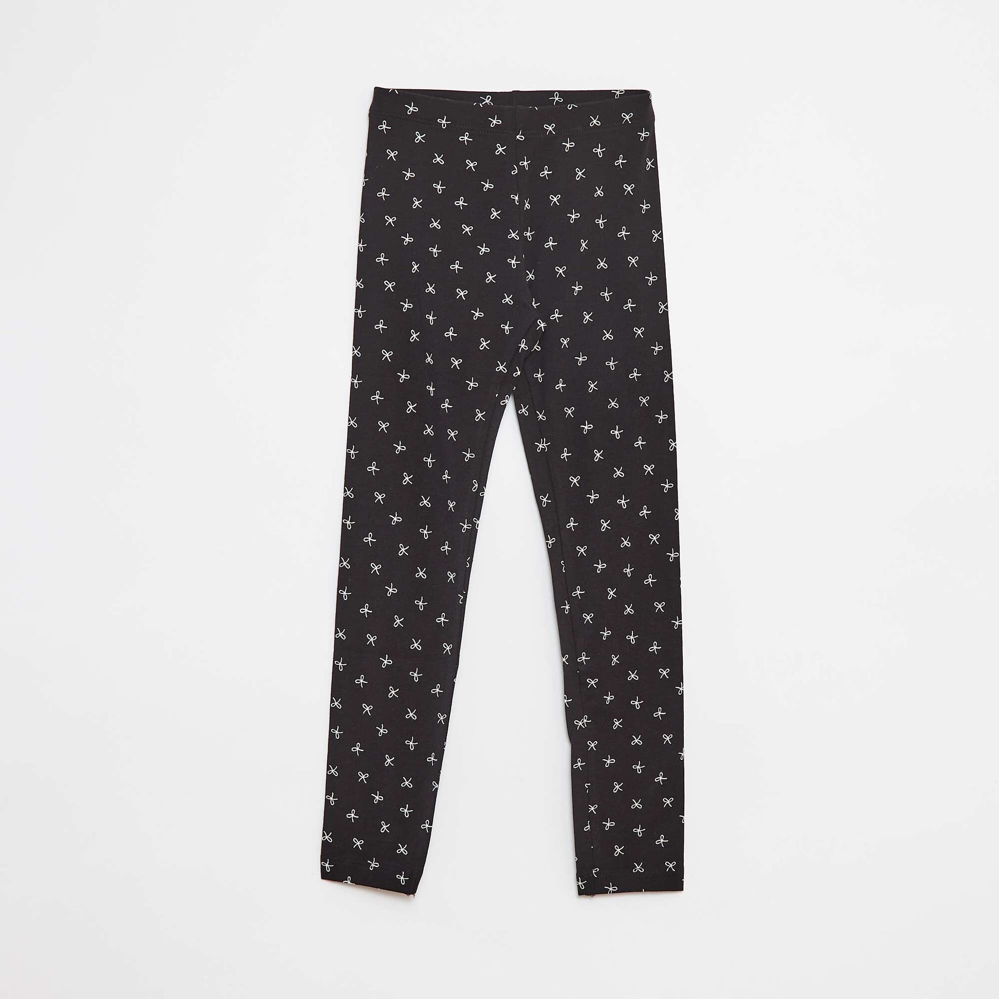 Legging long en jersey NOIR