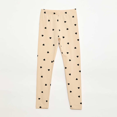 Legging long en jersey BEIGE