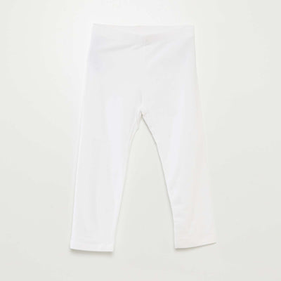 Legging sous genou BLANC