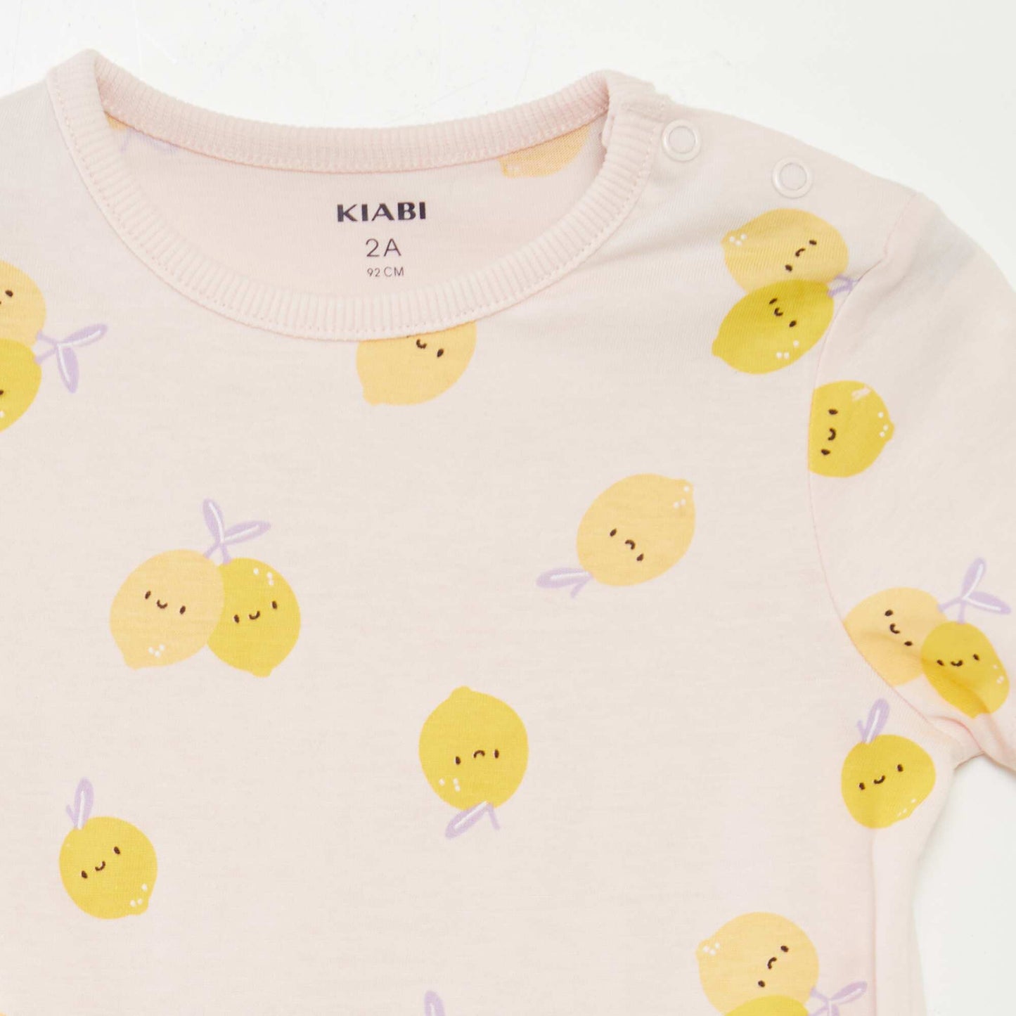 Pyjama court t-shirt + short - 2 pièces ROSE