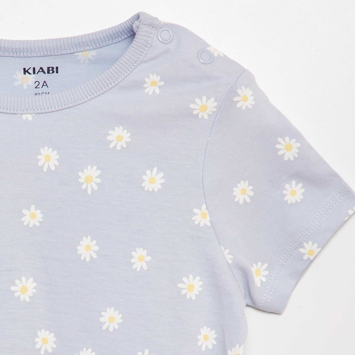 Pyjama court t-shirt + short - 2 pièces BLEU