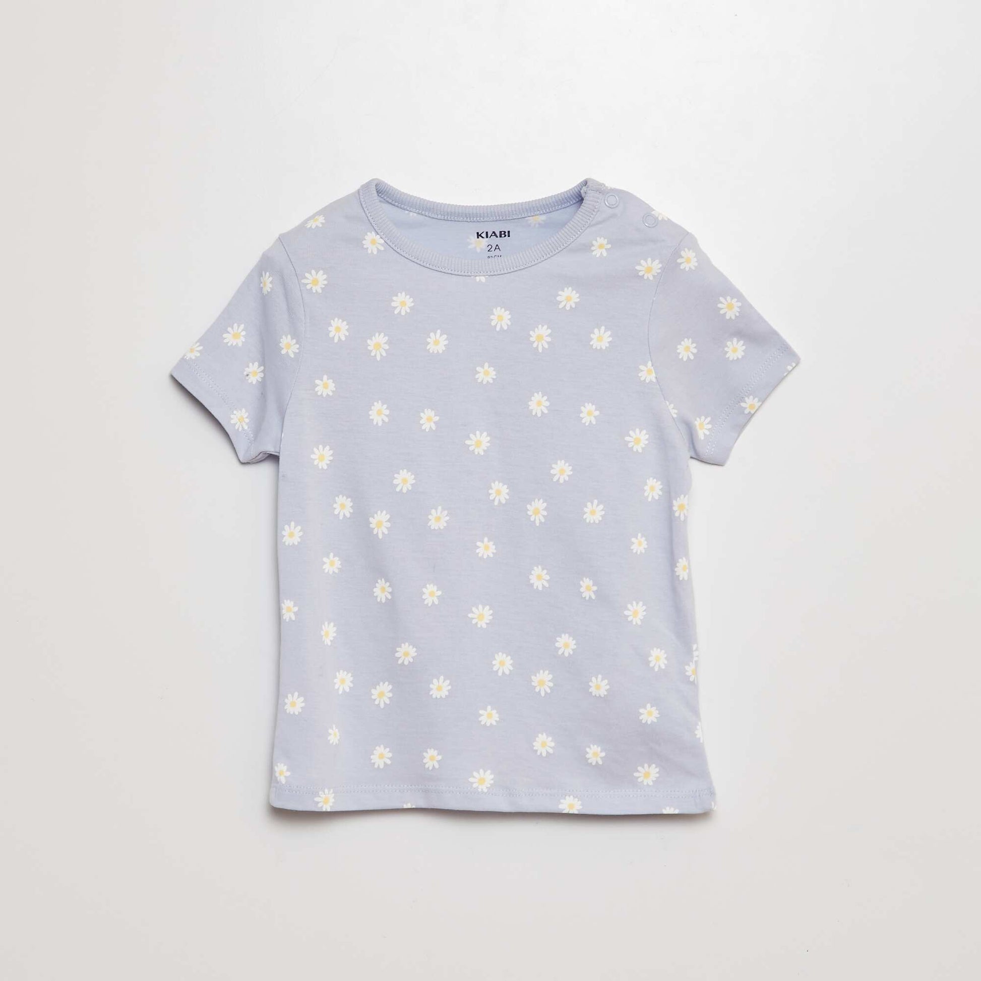 Pyjama court t-shirt + short - 2 pièces BLEU