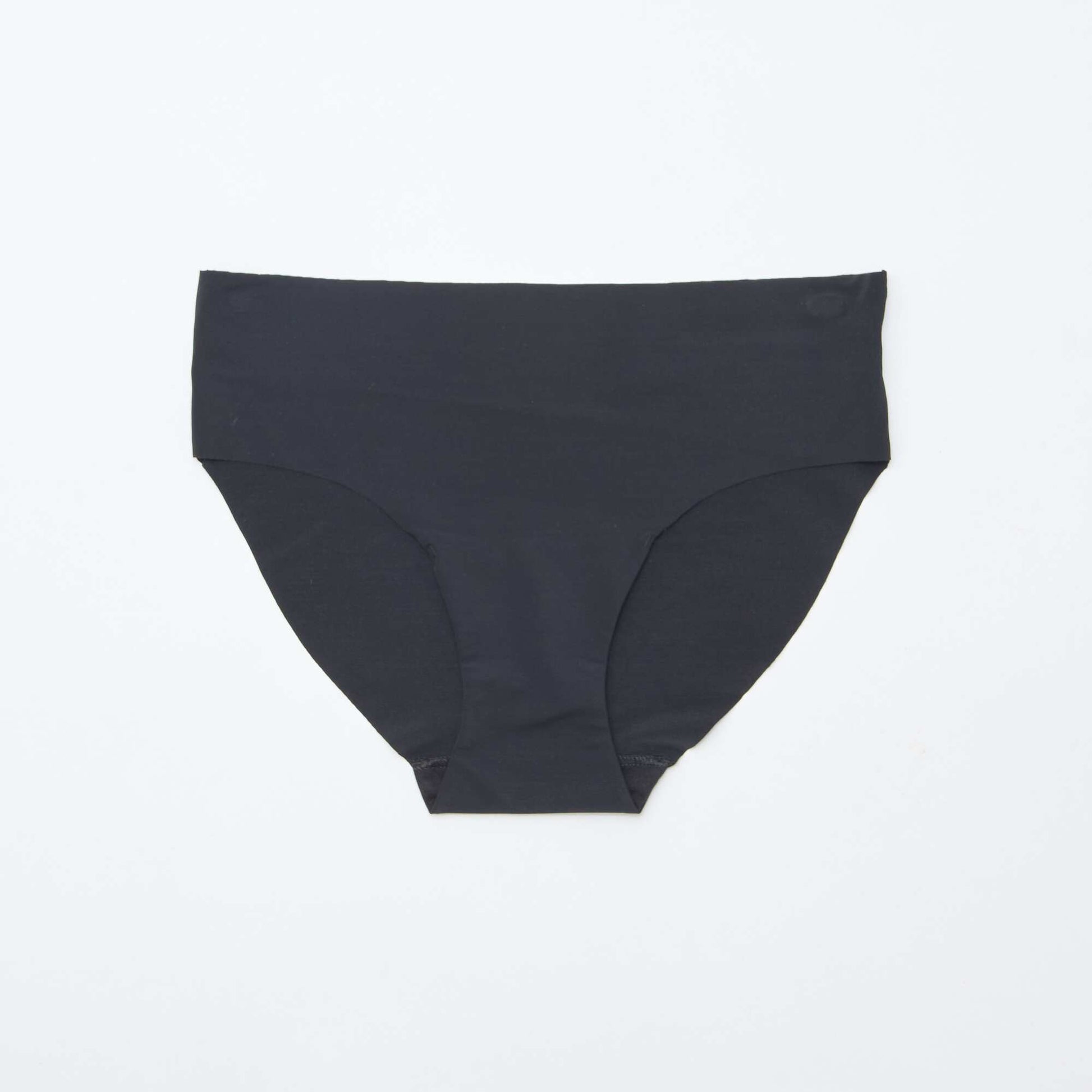 Lot de 2 culottes invisibles en microfibre NOIR