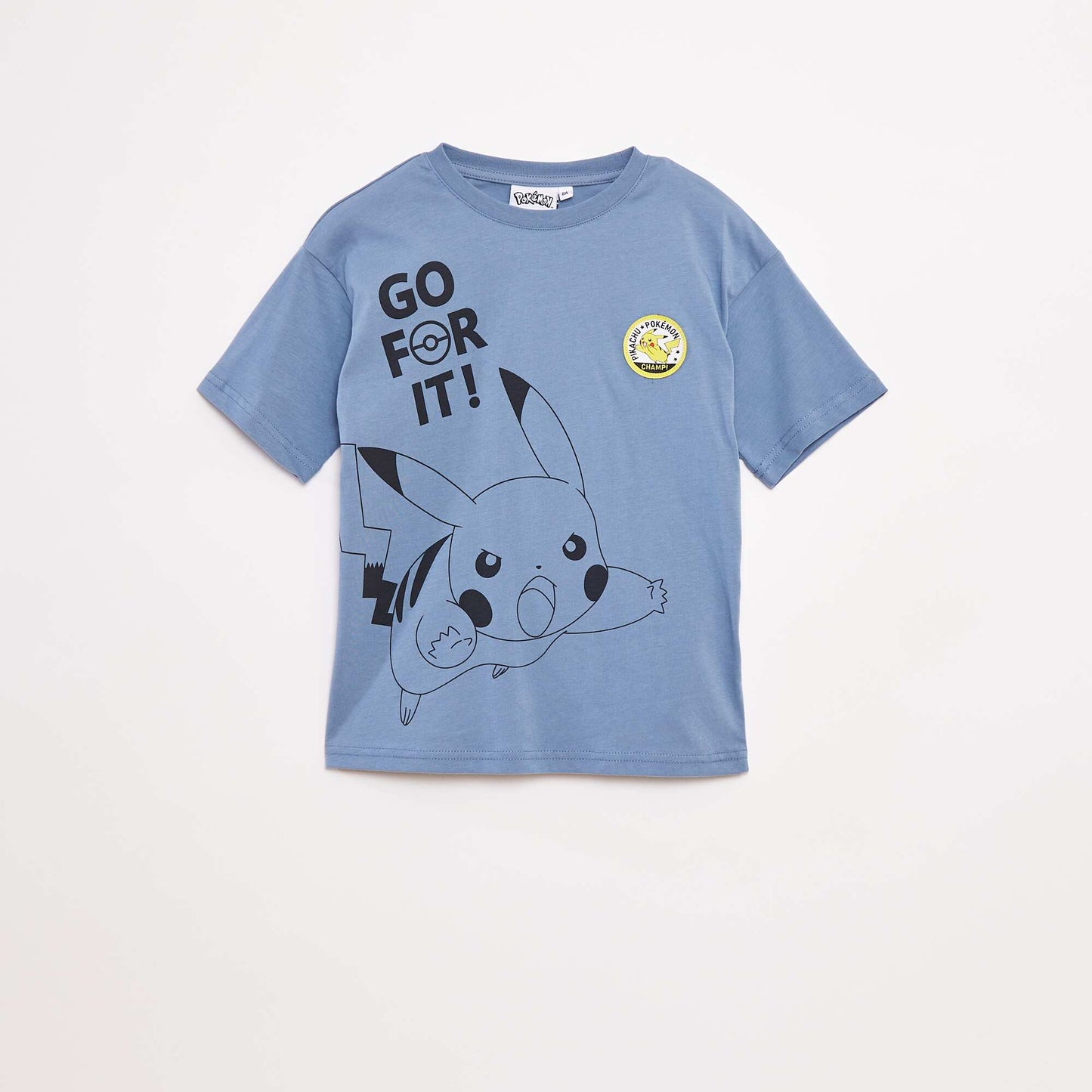 T-shirt à manches courtes 'Pokémon' BLEU