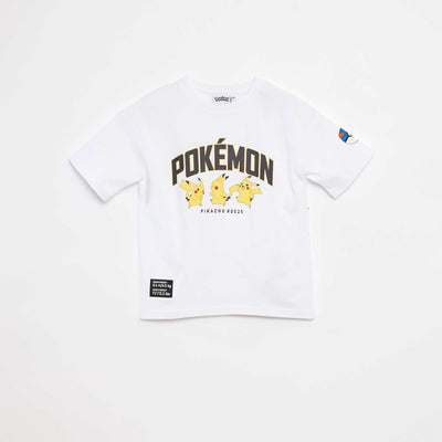 T-shirt à manches courtes 'Pokémon' BLANC