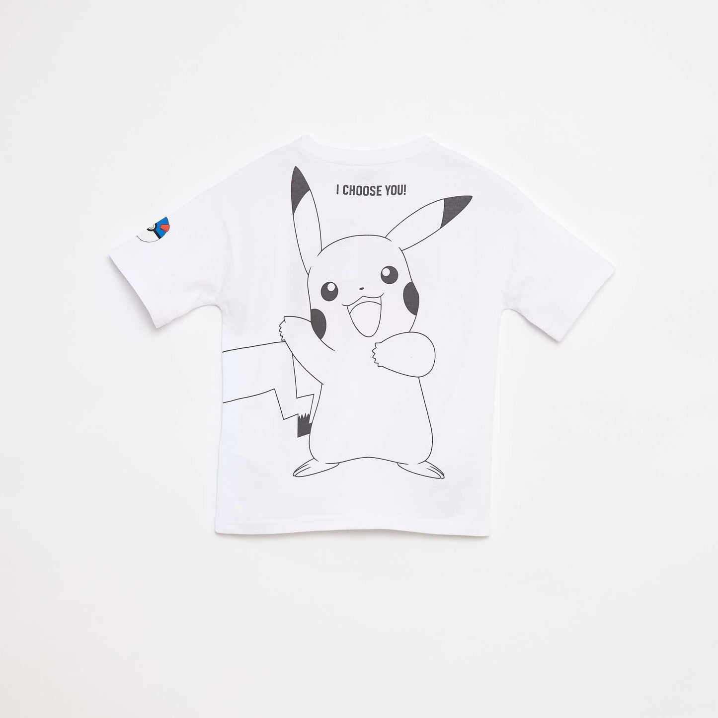 T-shirt à manches courtes 'Pokémon' BLANC