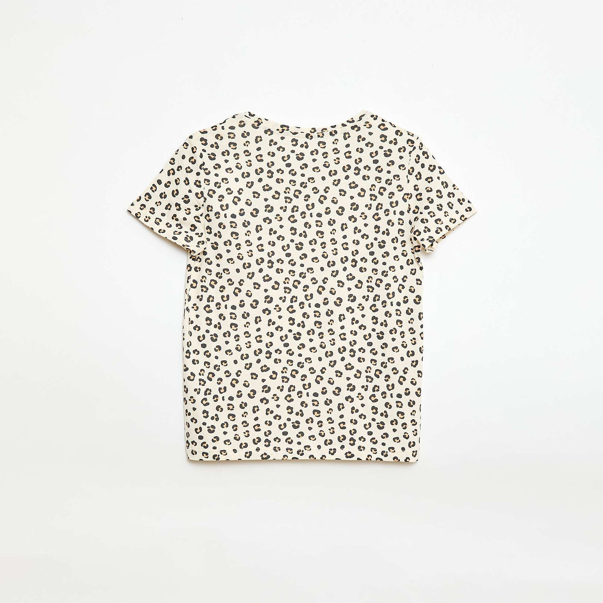 T-shirt à manches courtes imprimé LEOPARD
