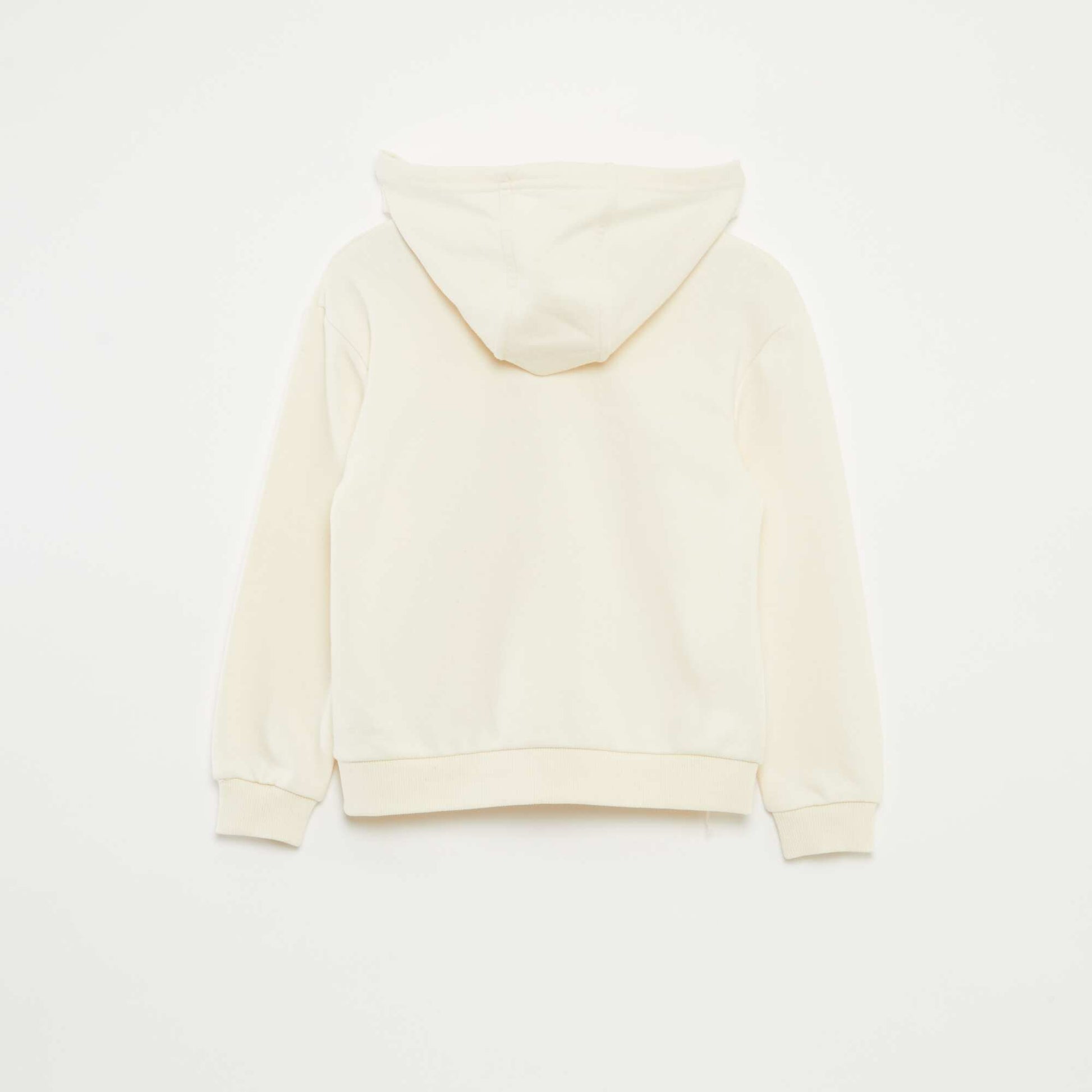 Sweat à capuche BLANC