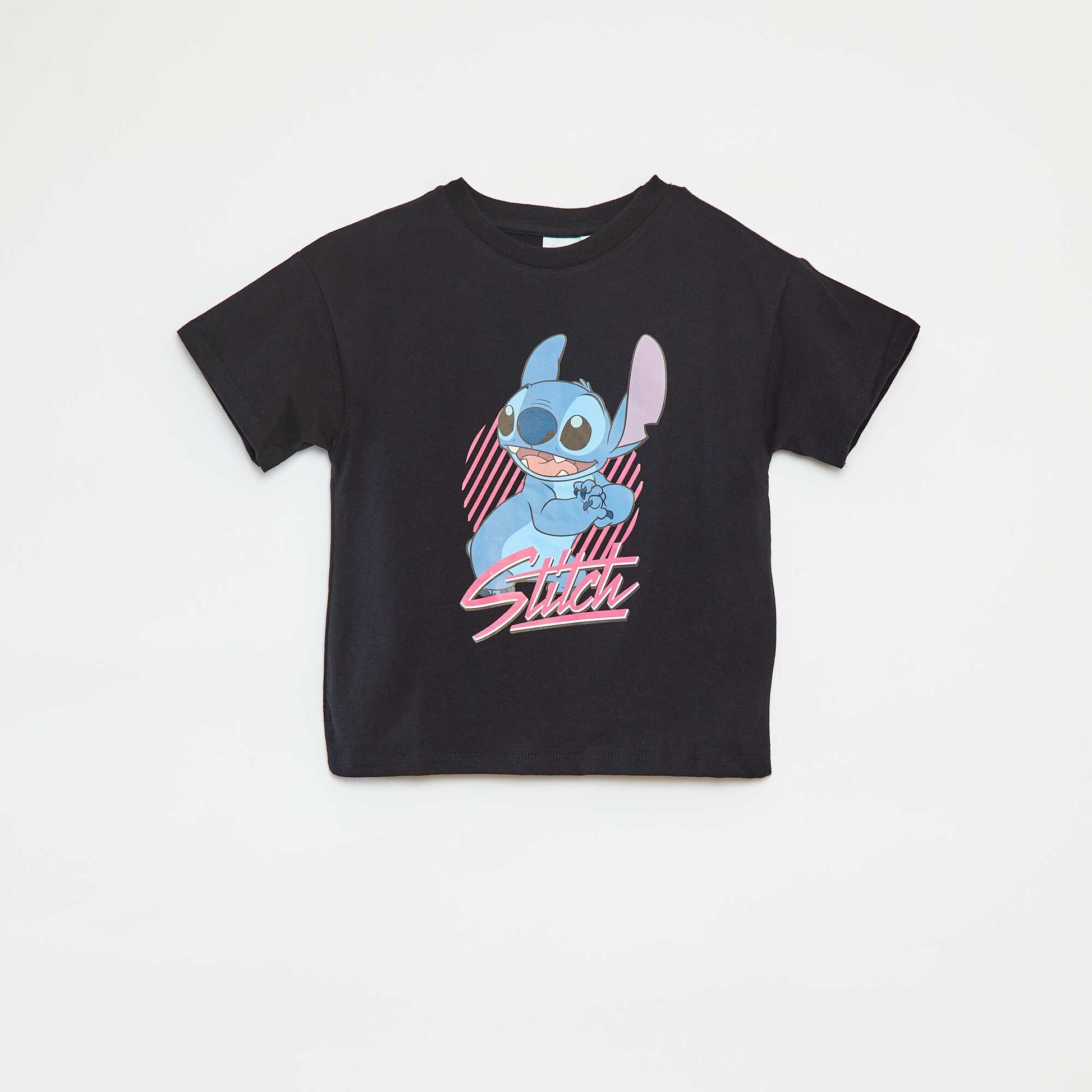 T-shirt à manches courtes 'Disney' NOIR