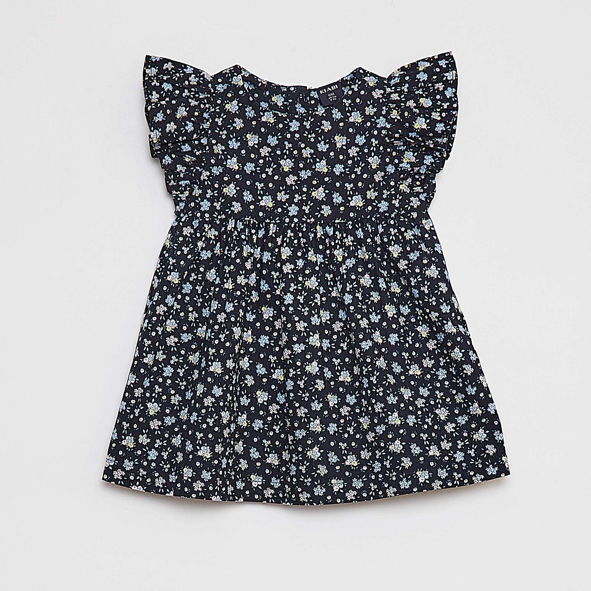 Robe en popeline + culotte - 2 pièces BLEU