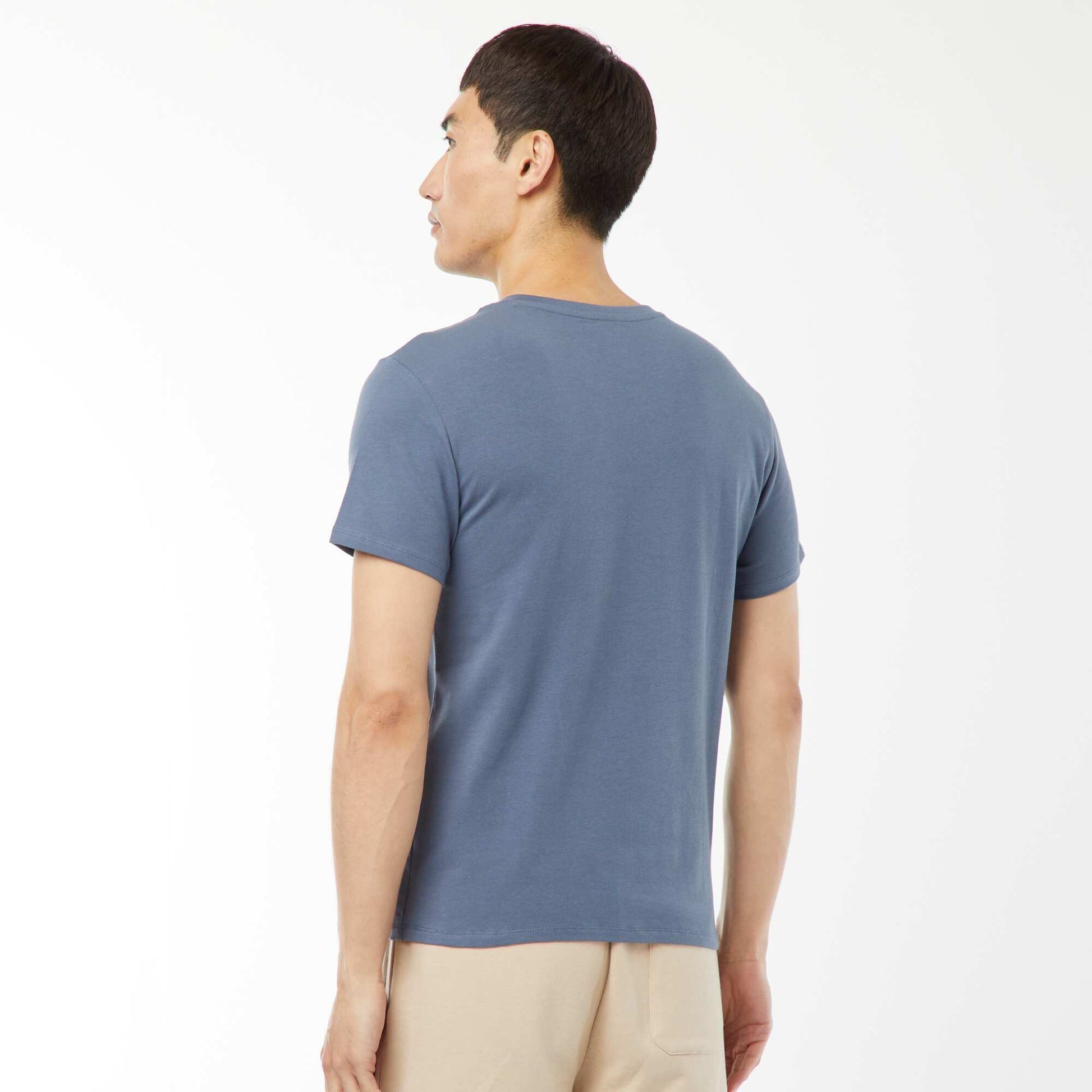 Tee-shirt regular stretch BLEU