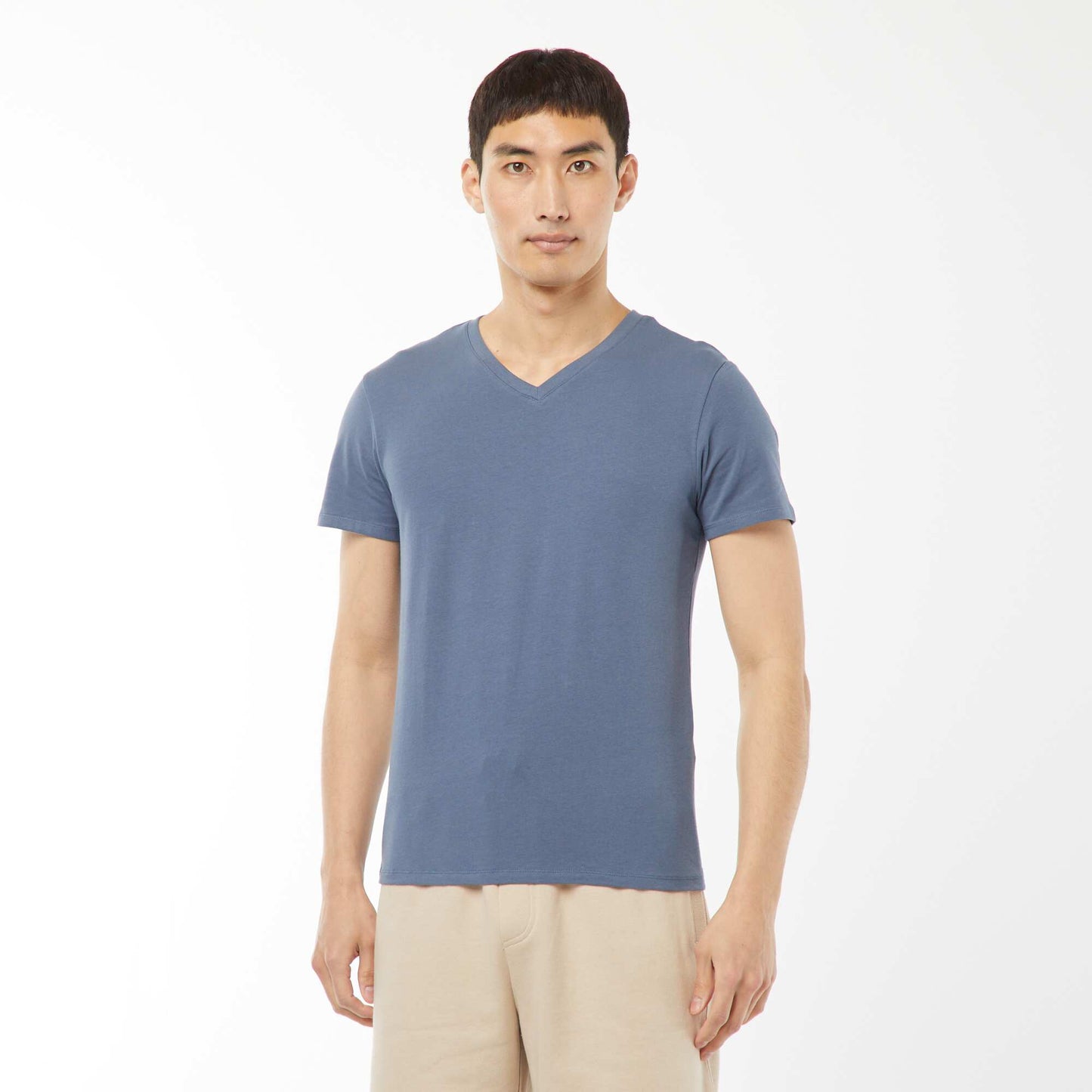 Tee-shirt regular stretch BLEU