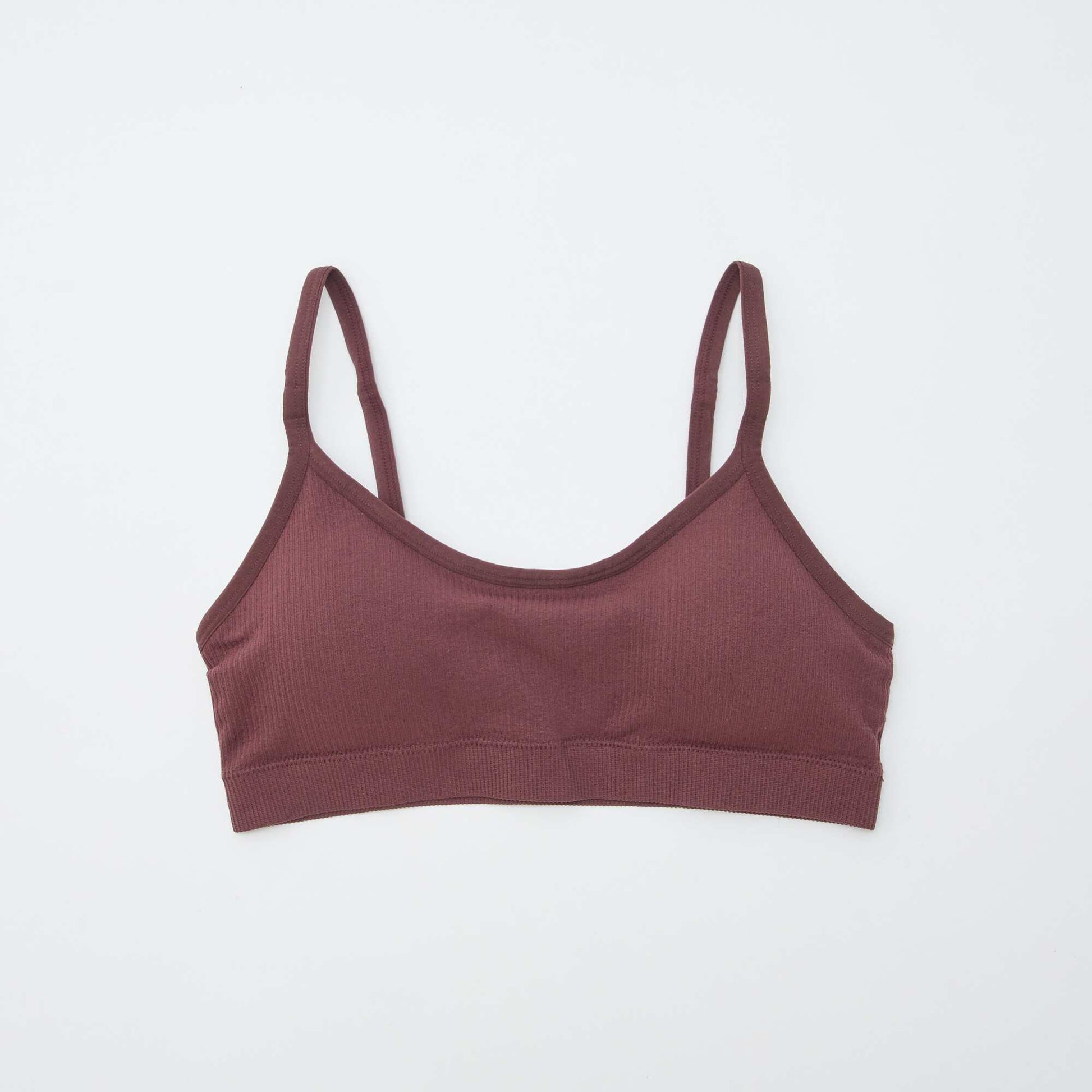 Lot de 2 brassières côtelés ROSE