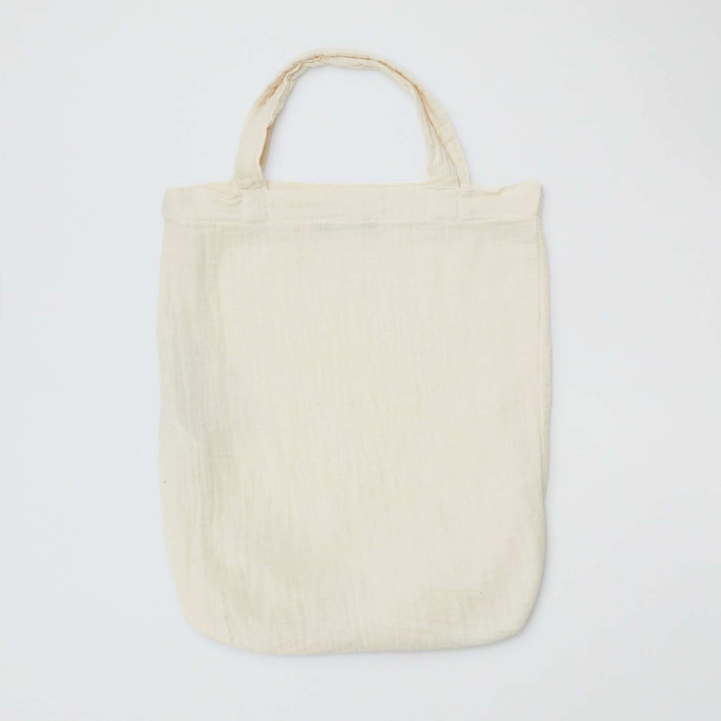 Parure de lit 1 personne (140 x 200cm) en gaze de coton - Kiabi Home BLANC CASSé