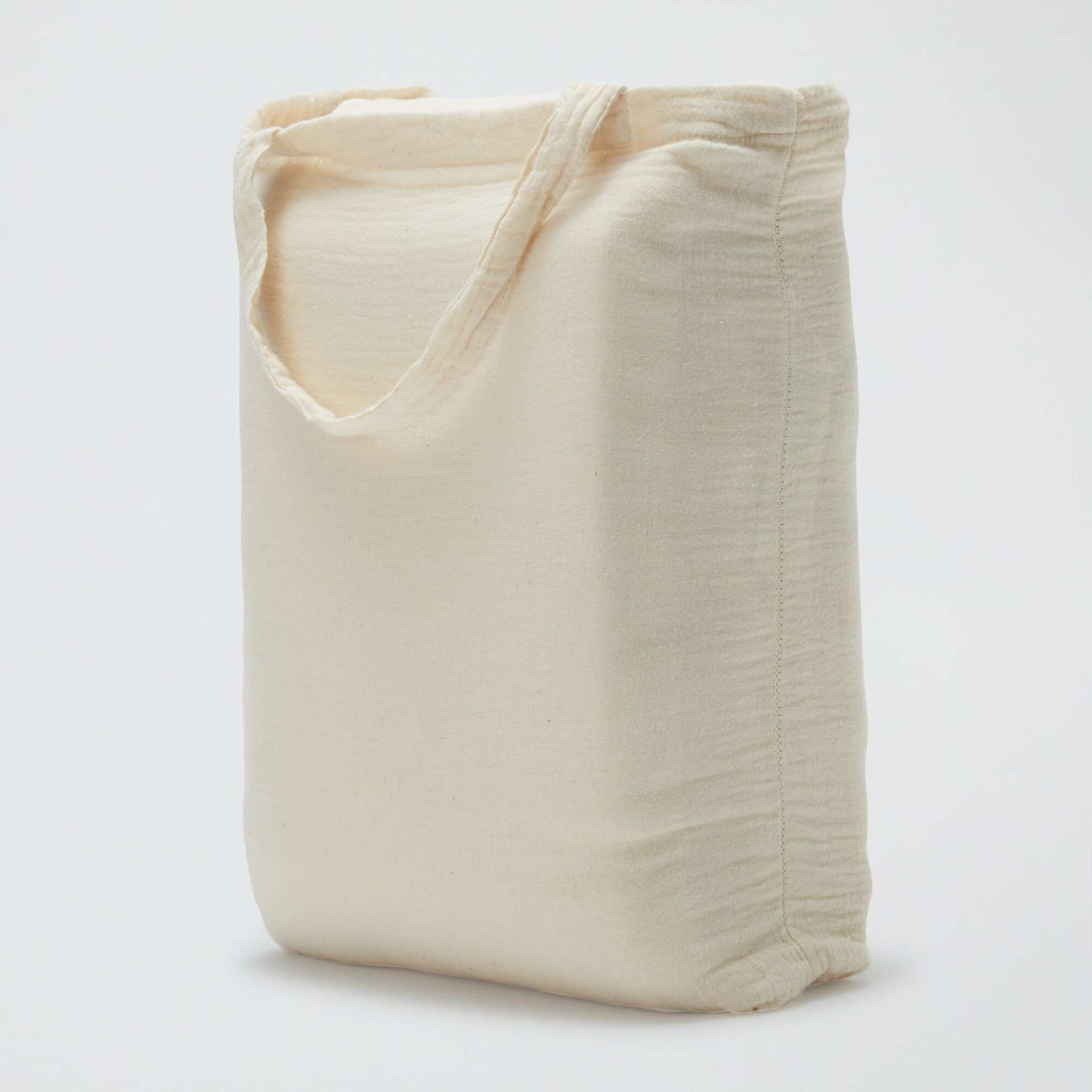 Parure de lit 2 personnes (240 x 220cm) en gaze de coton - Kiabi Home BLANC CASSé