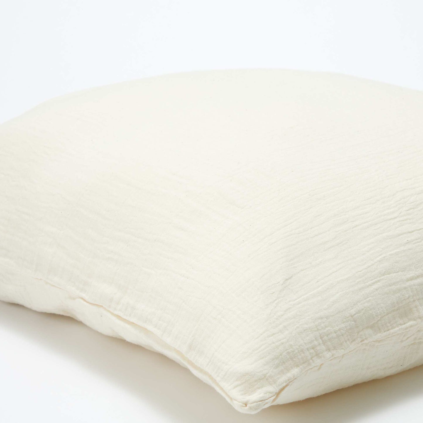 Parure de lit 2 personnes (240 x 220cm) en gaze de coton - Kiabi Home BLANC CASSé