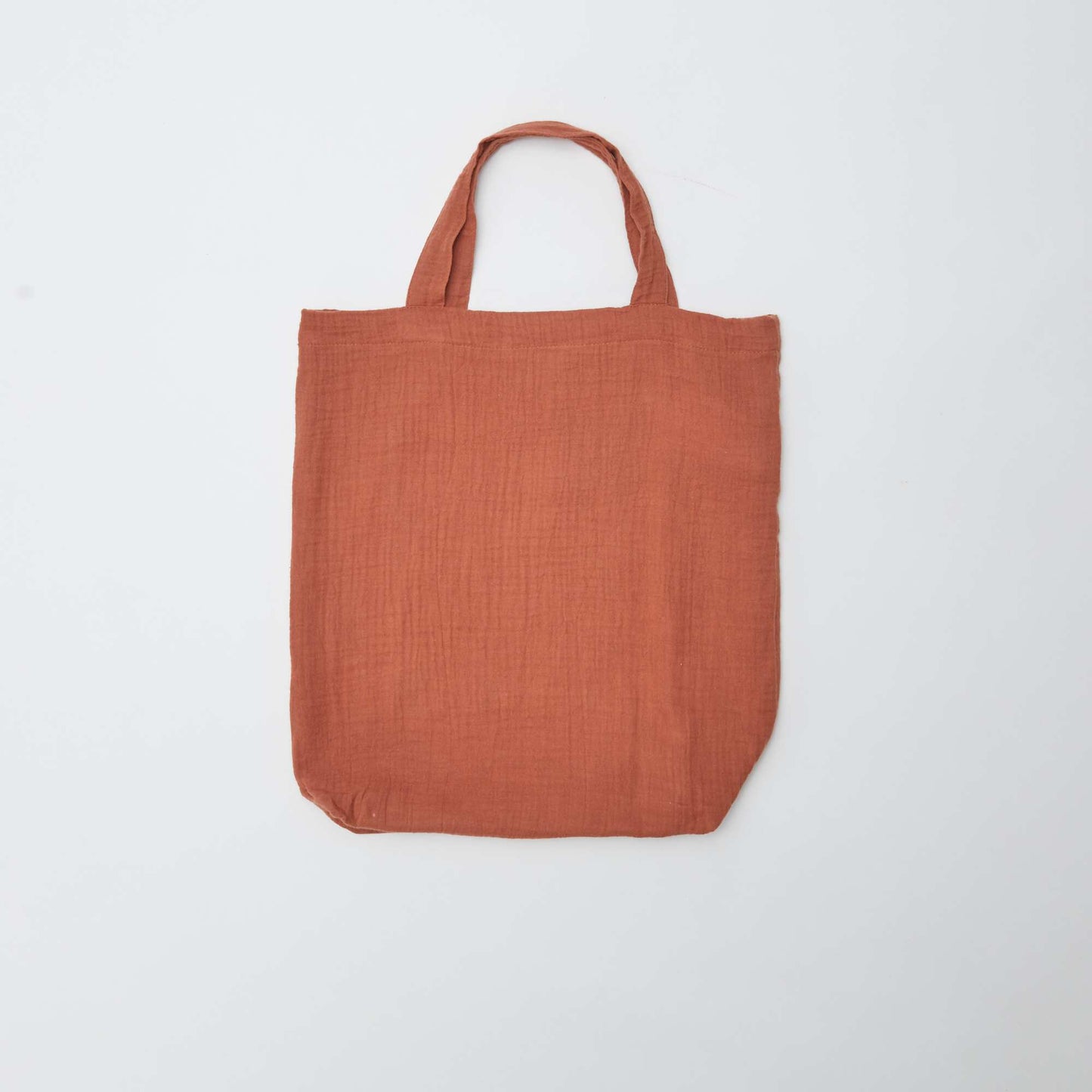 Parure de lit 2 personnes (240 x 220cm) en gaze de coton - Kiabi Home MARRON