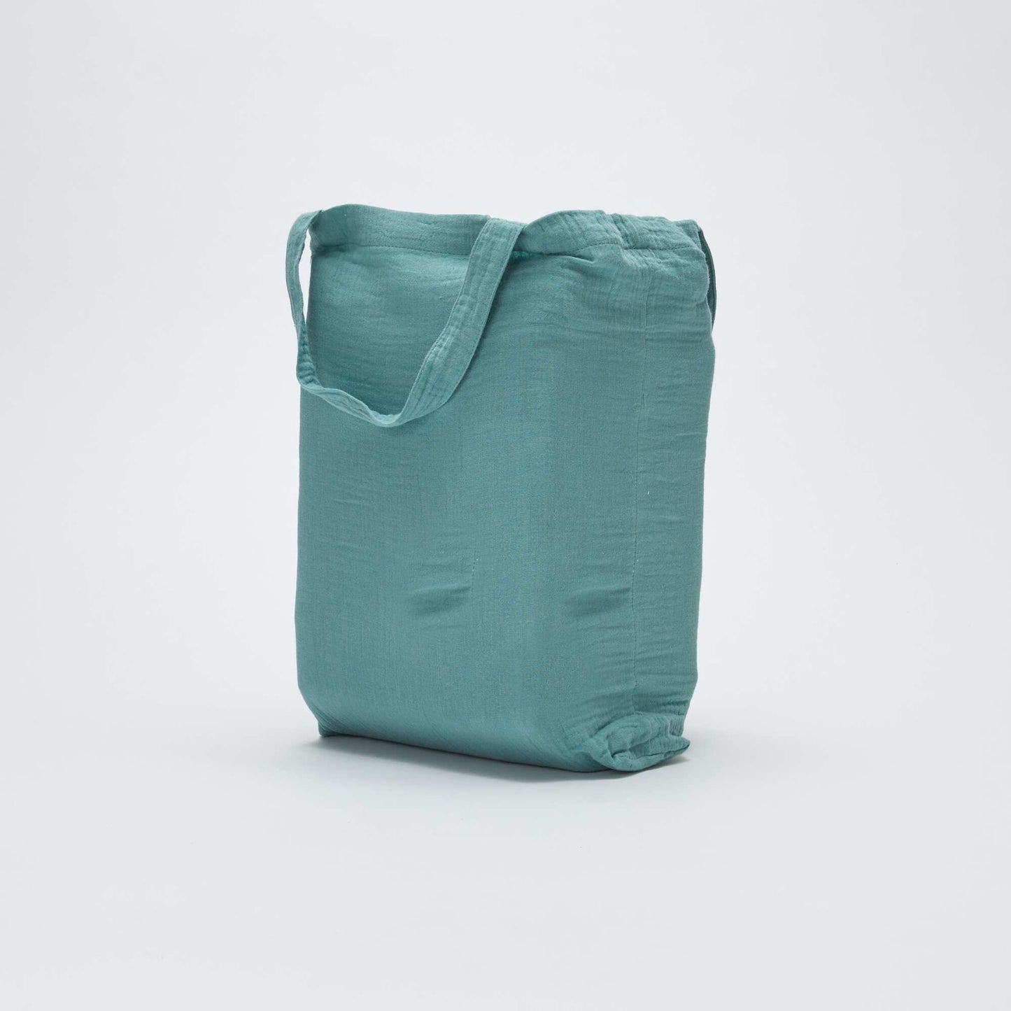 Parure de lit 2 personnes (240 x 220cm) en gaze de coton - Kiabi Home VERT