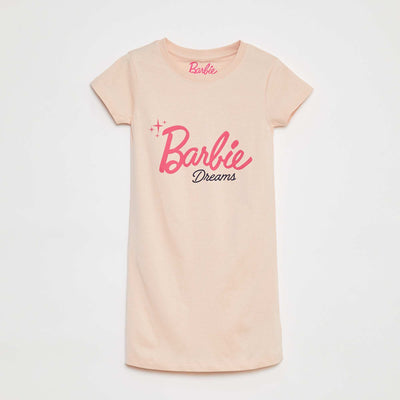 Chemise de nuit à manches courtes 'Barbie' ROSE