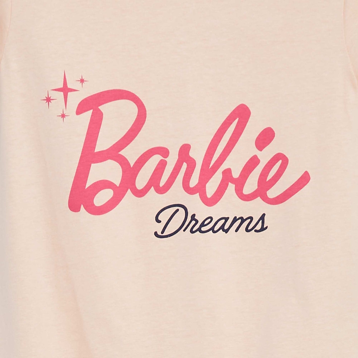 Chemise de nuit à manches courtes 'Barbie' ROSE