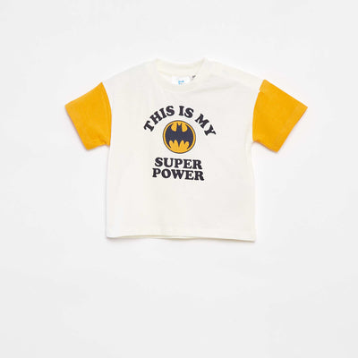 T-shirt à manches courtes 'DC Comics' BLANC