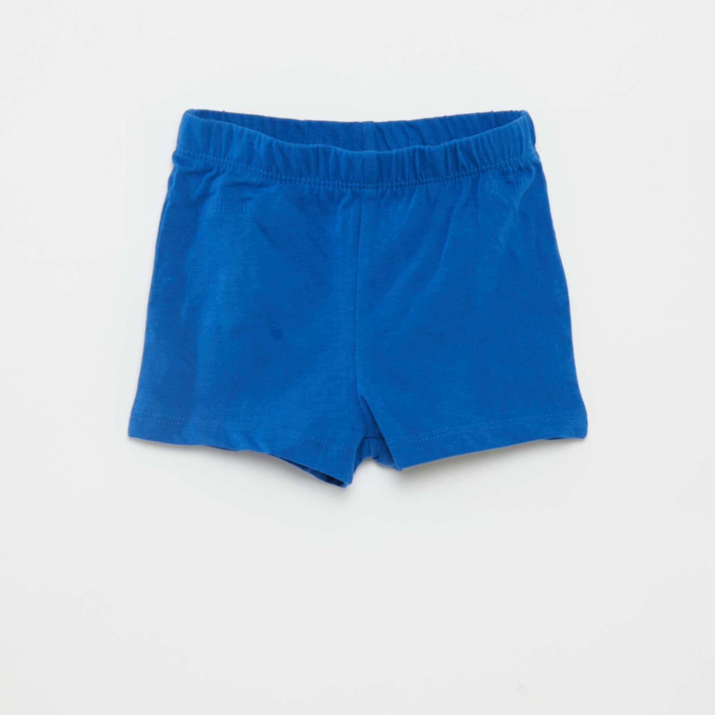 Pyjama court t-shirt + short - 2 pièces BLEU