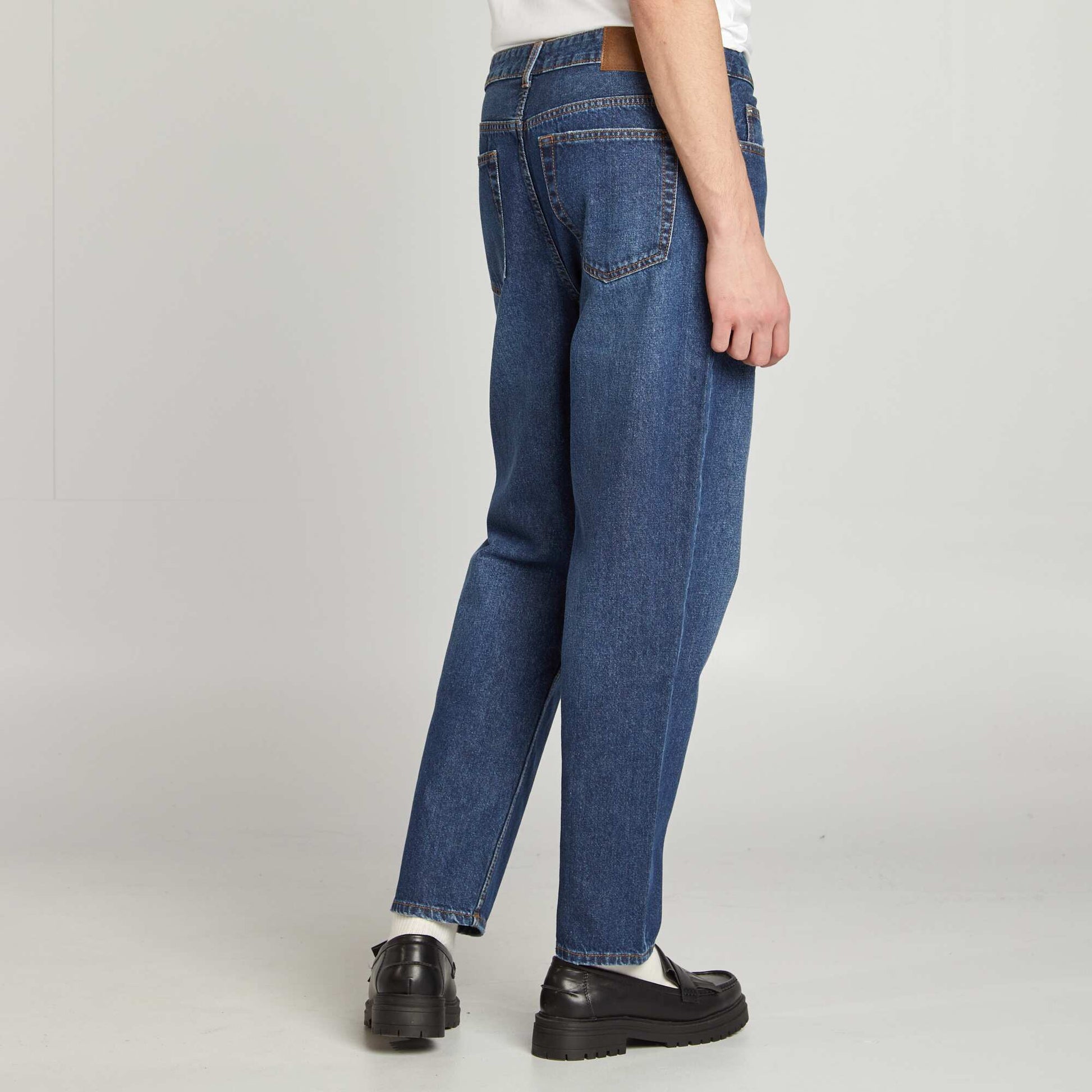 Jean en coton stretch regular BLEU