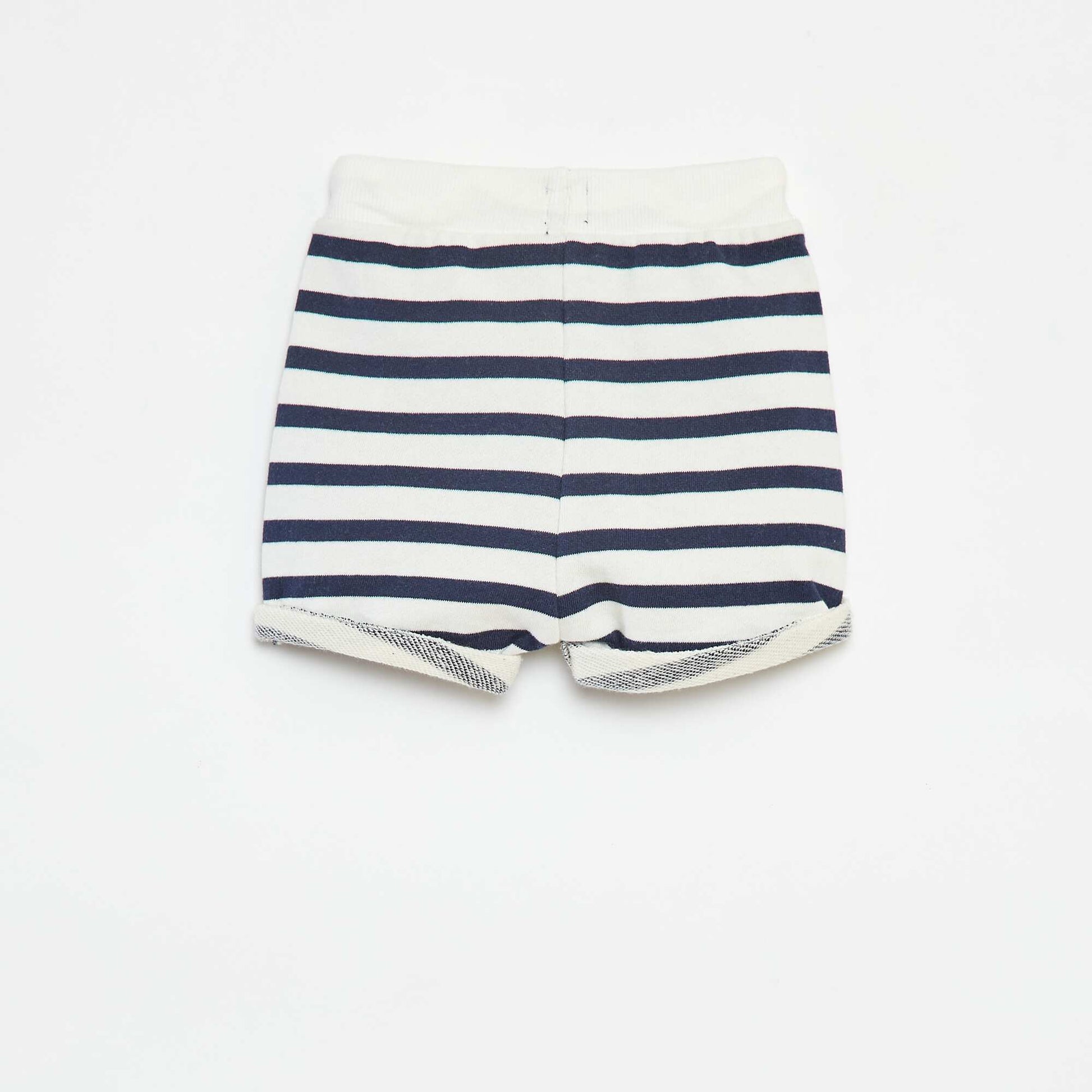 Short en french terry imprimé MARINIèRE