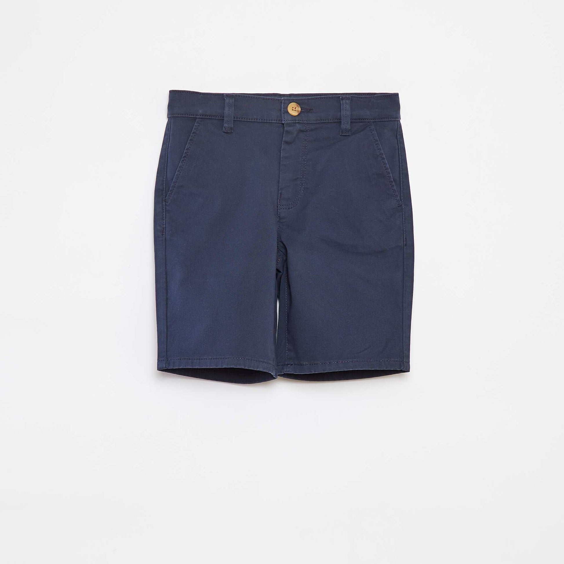 Bermuda en twill BLEU