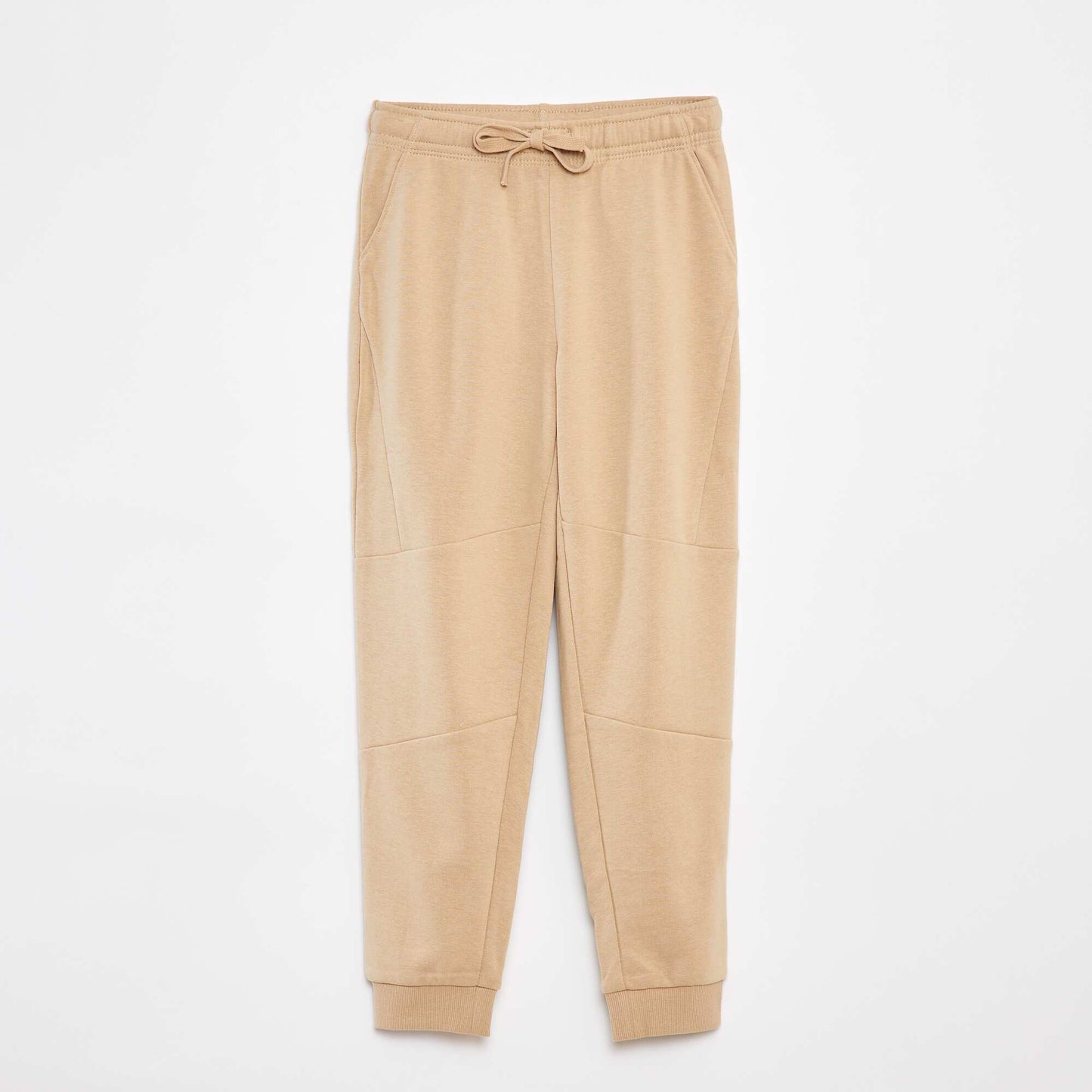 Jogging basique en molleton léger BEIGE