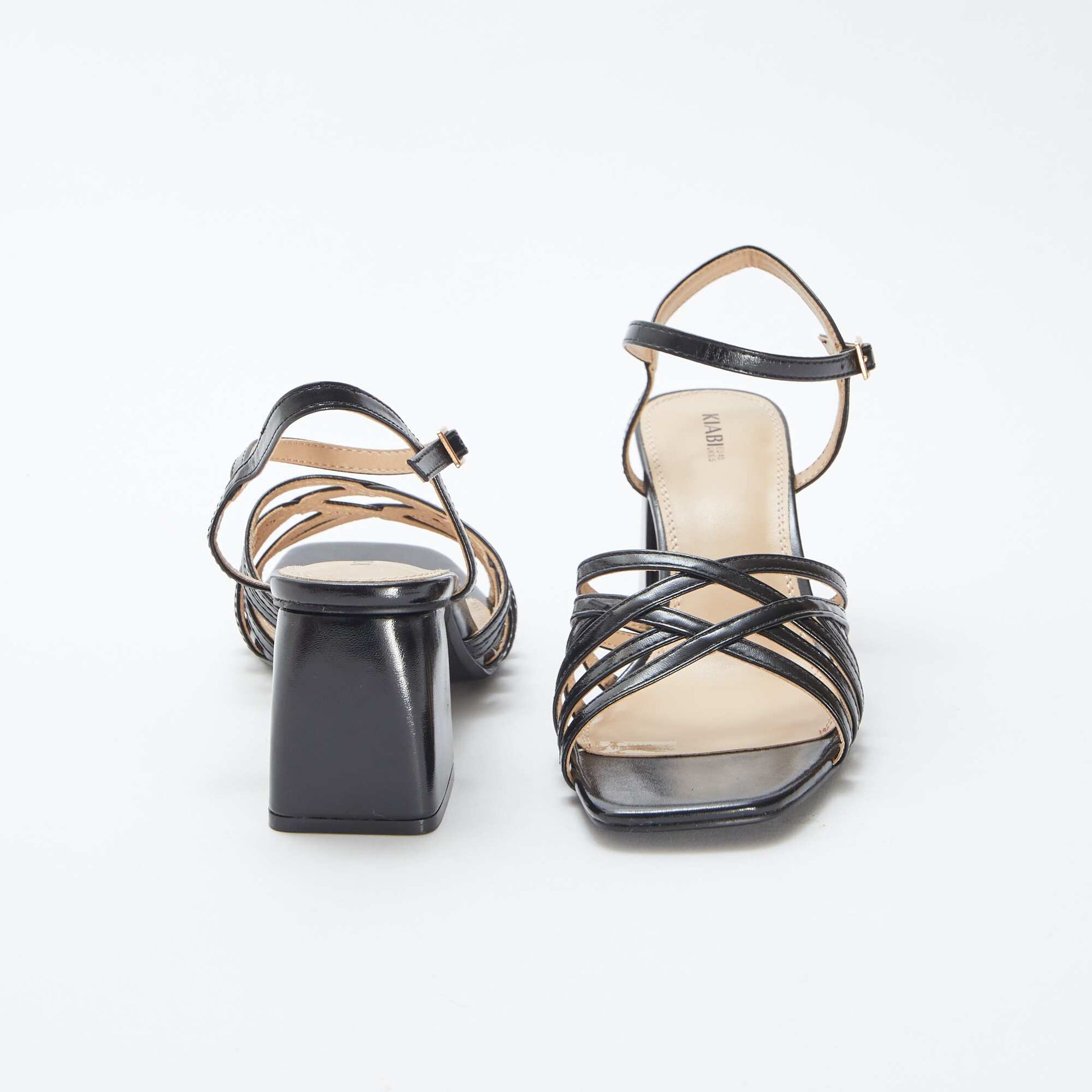Sandales à talons NOIR
