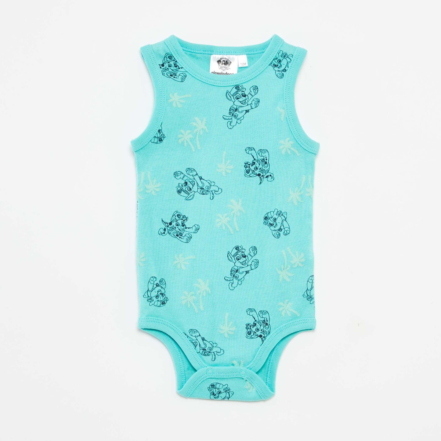 Lot de 2 bodies sans manches 'Pat Patrouille' BLEU