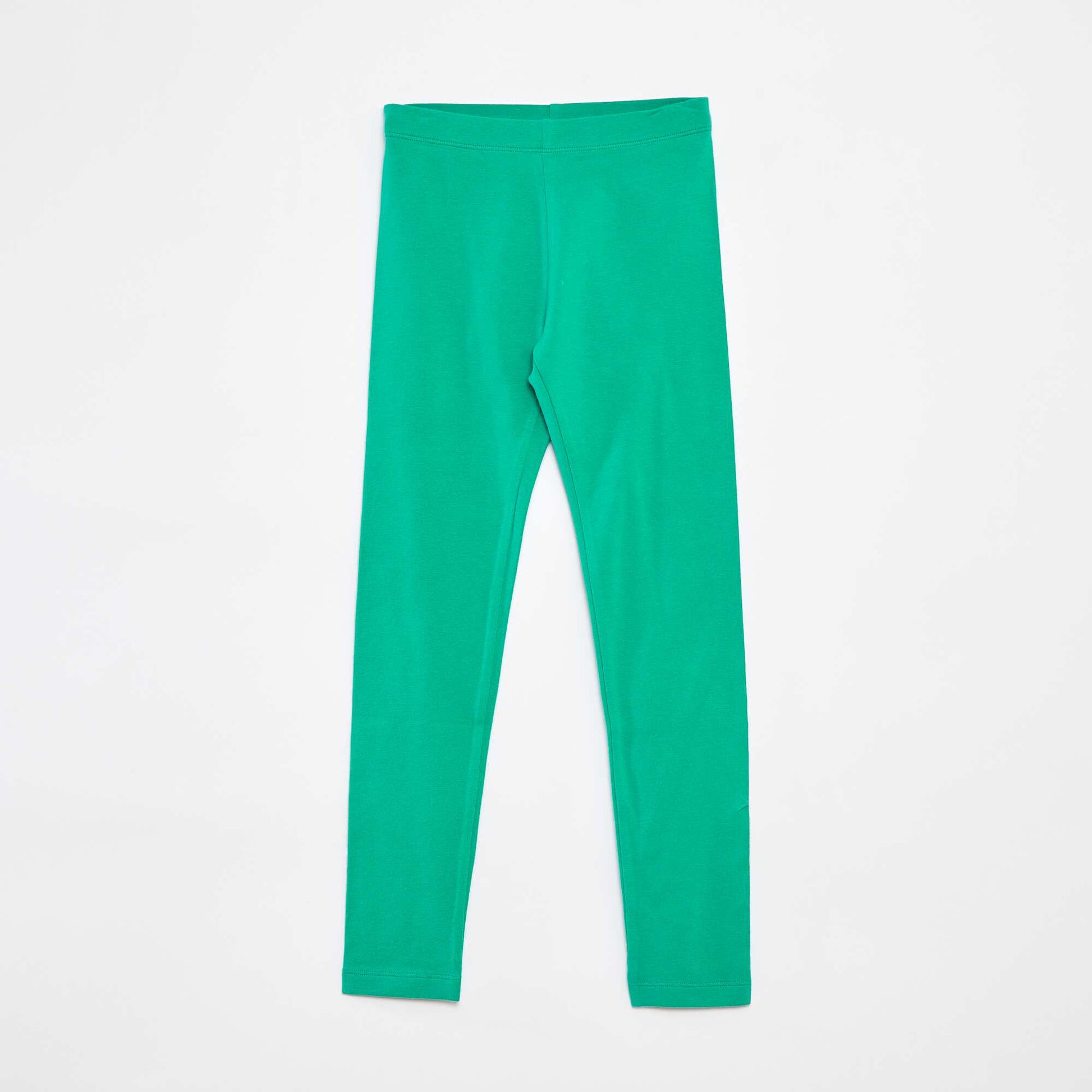 Legging long en jersey VERT