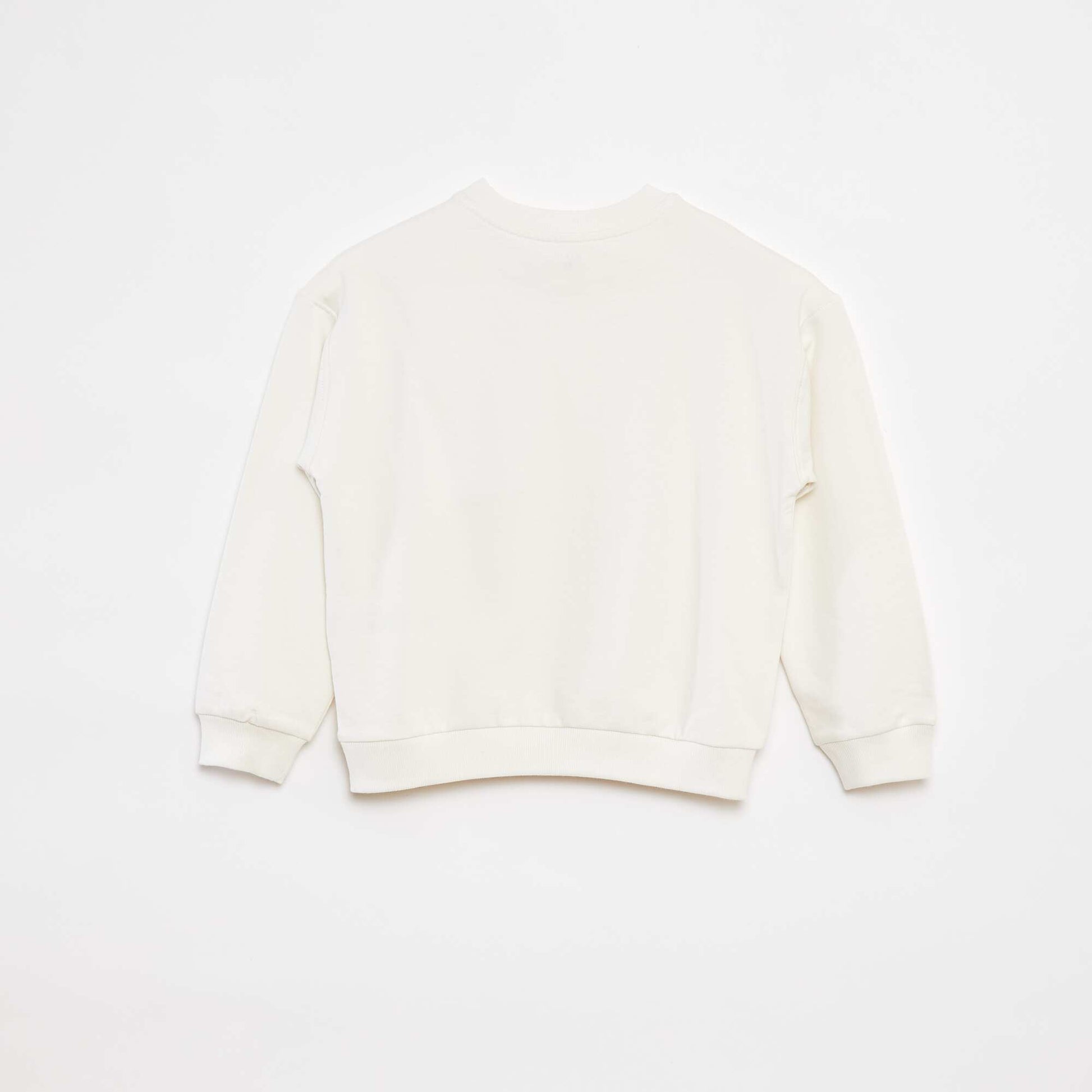 Sweat à col rond imprimé - Grafik Edition BLANC
