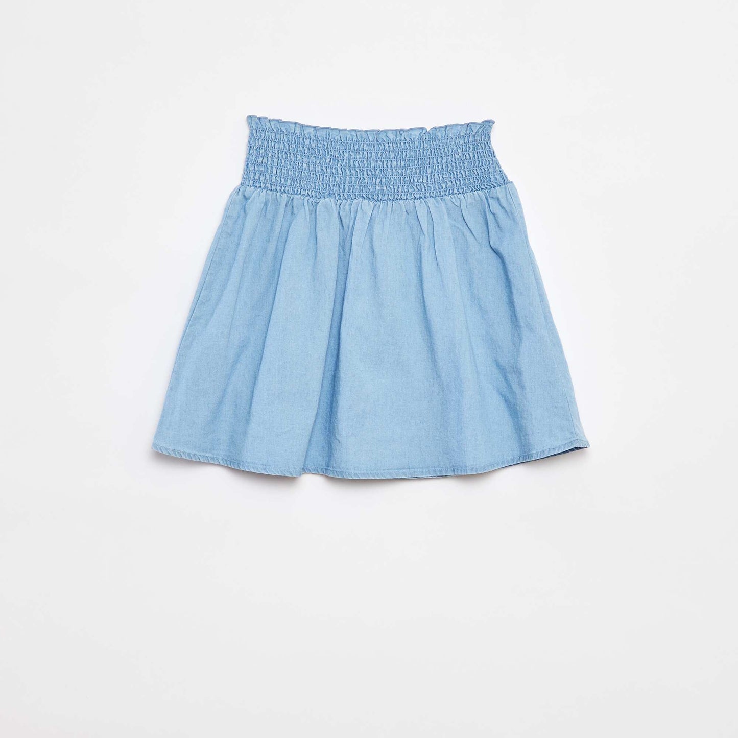 Jupe courte évasée BLEU