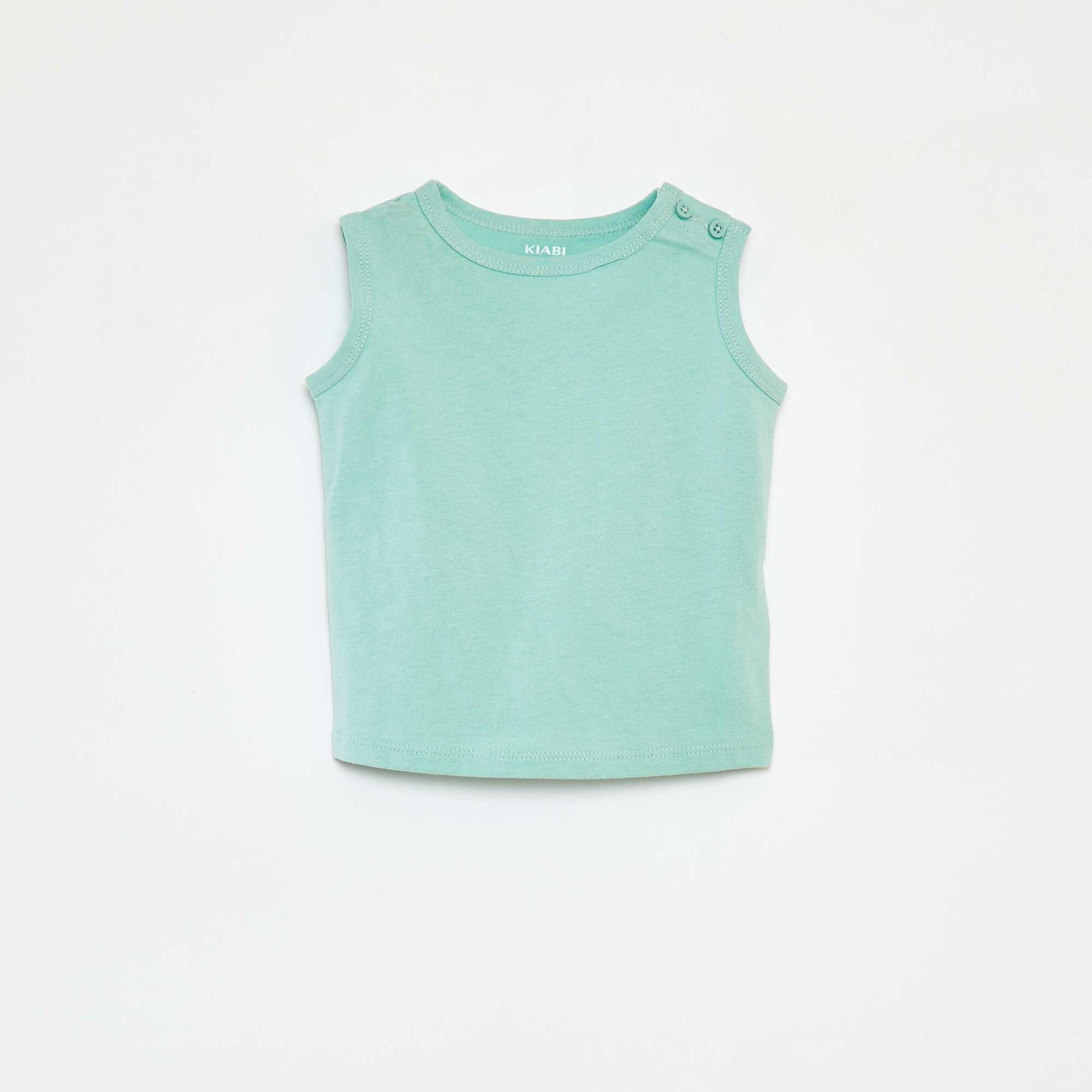 Lot de 2 débardeurs VERT