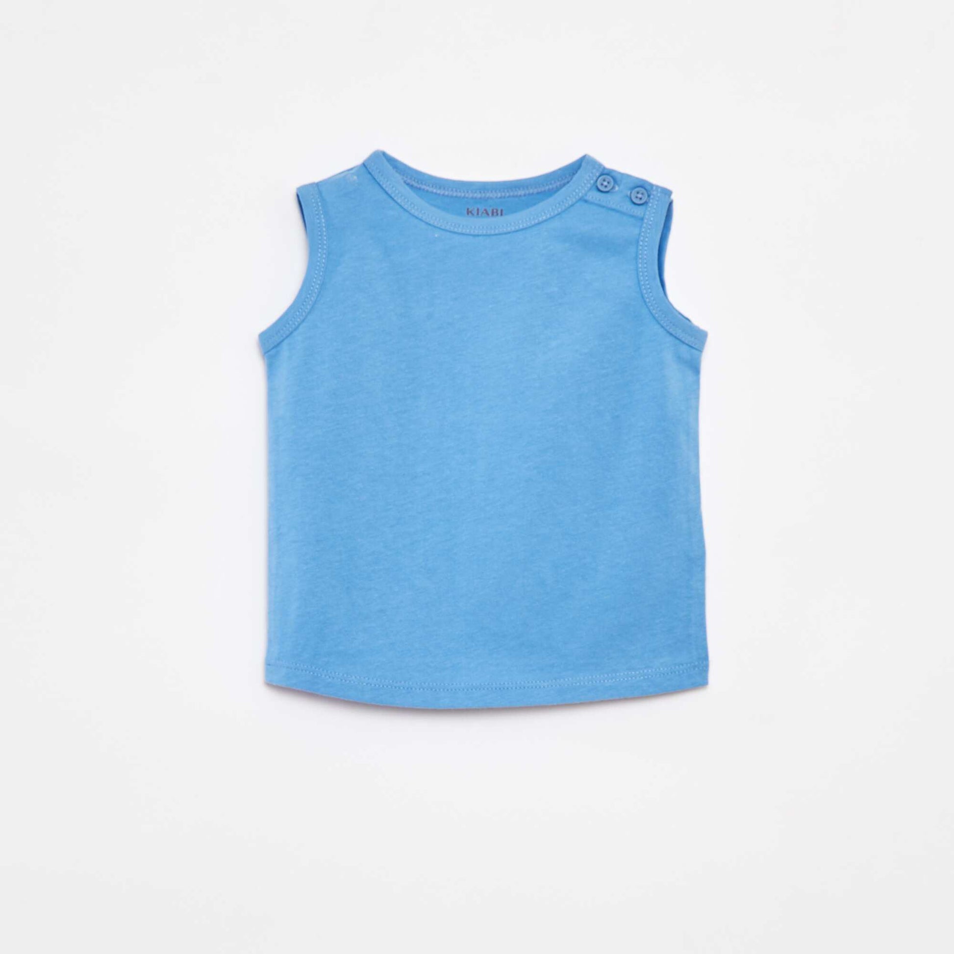Lot de 2 débardeurs BLEU