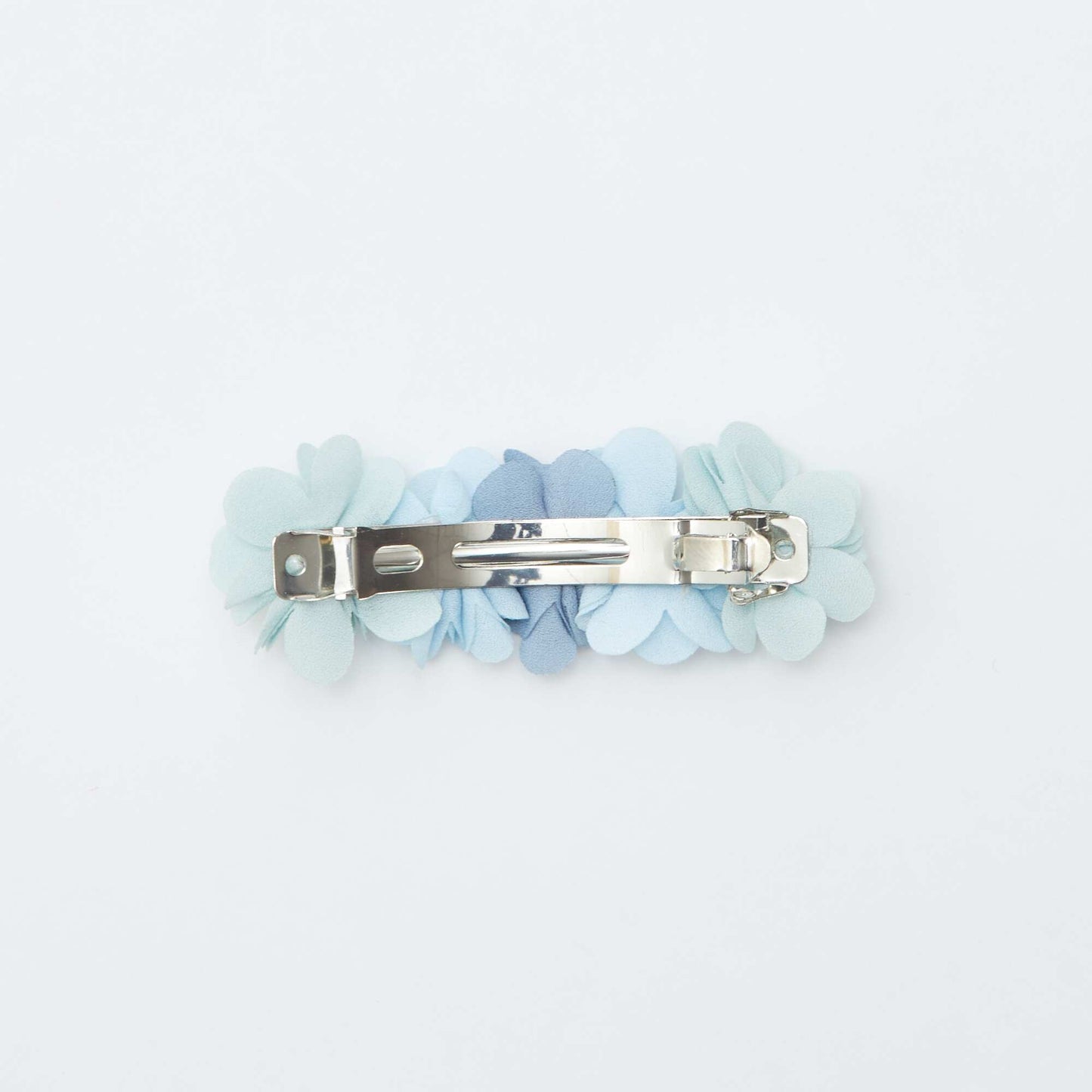 Barrette à fleurs cérémonie BLEU