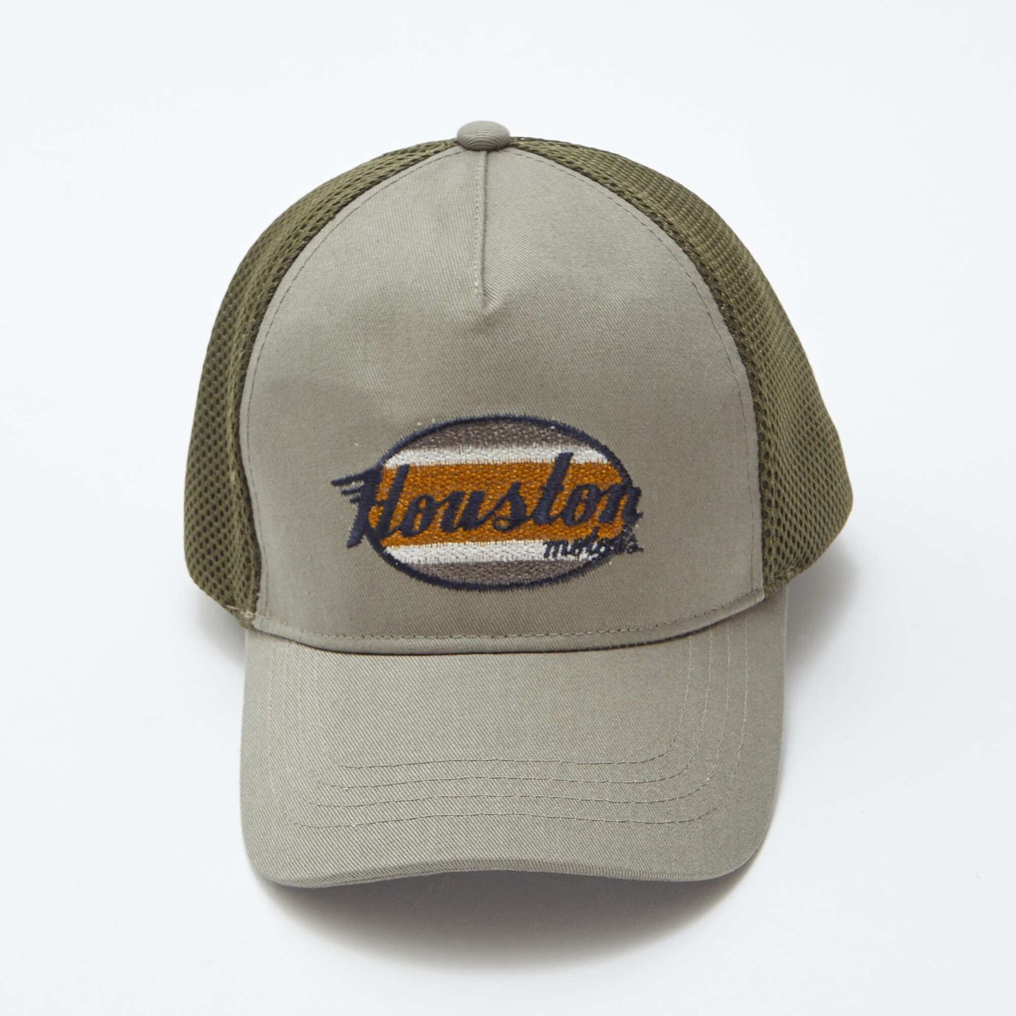 Casquette avec broderie KAKI