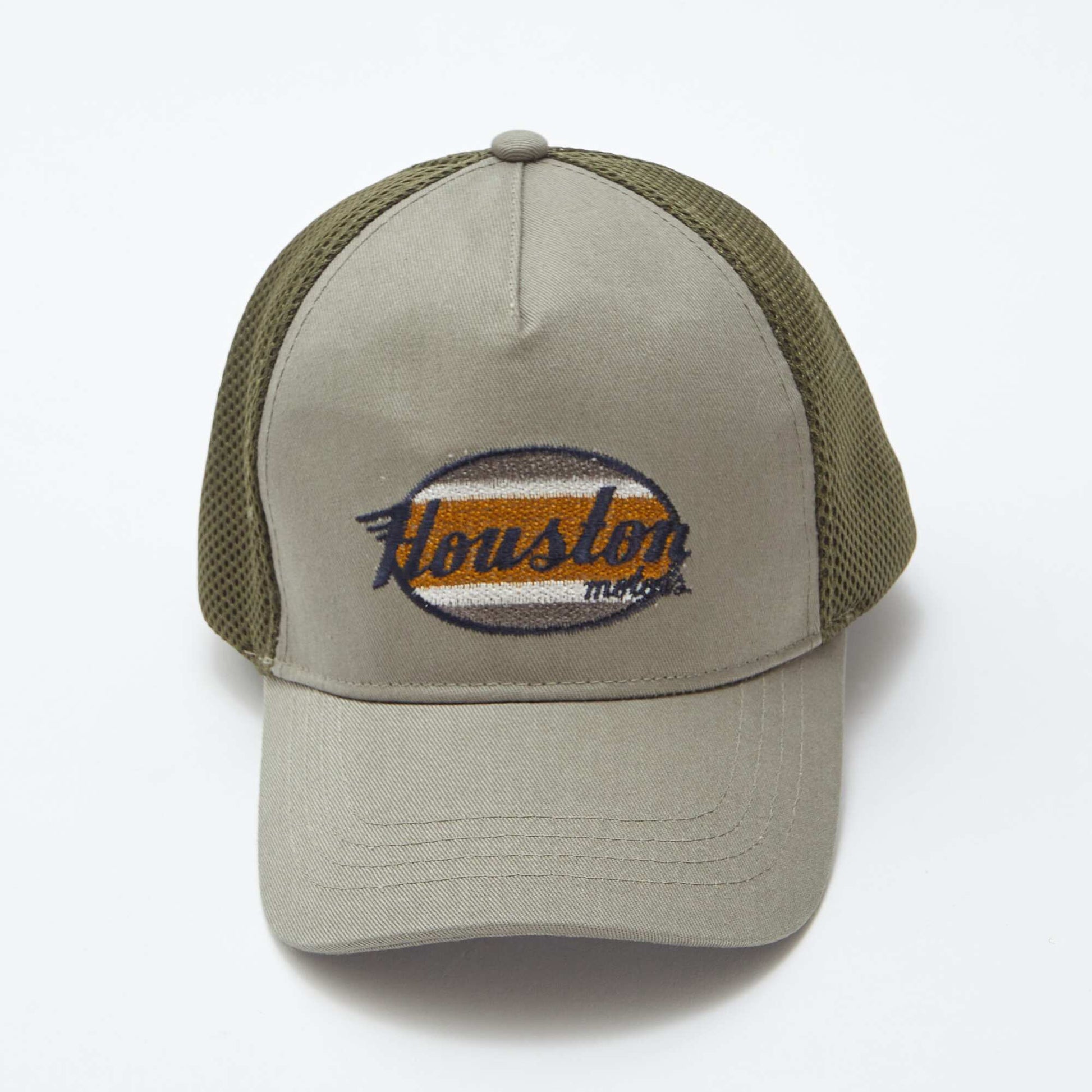 Casquette avec broderie KAKI