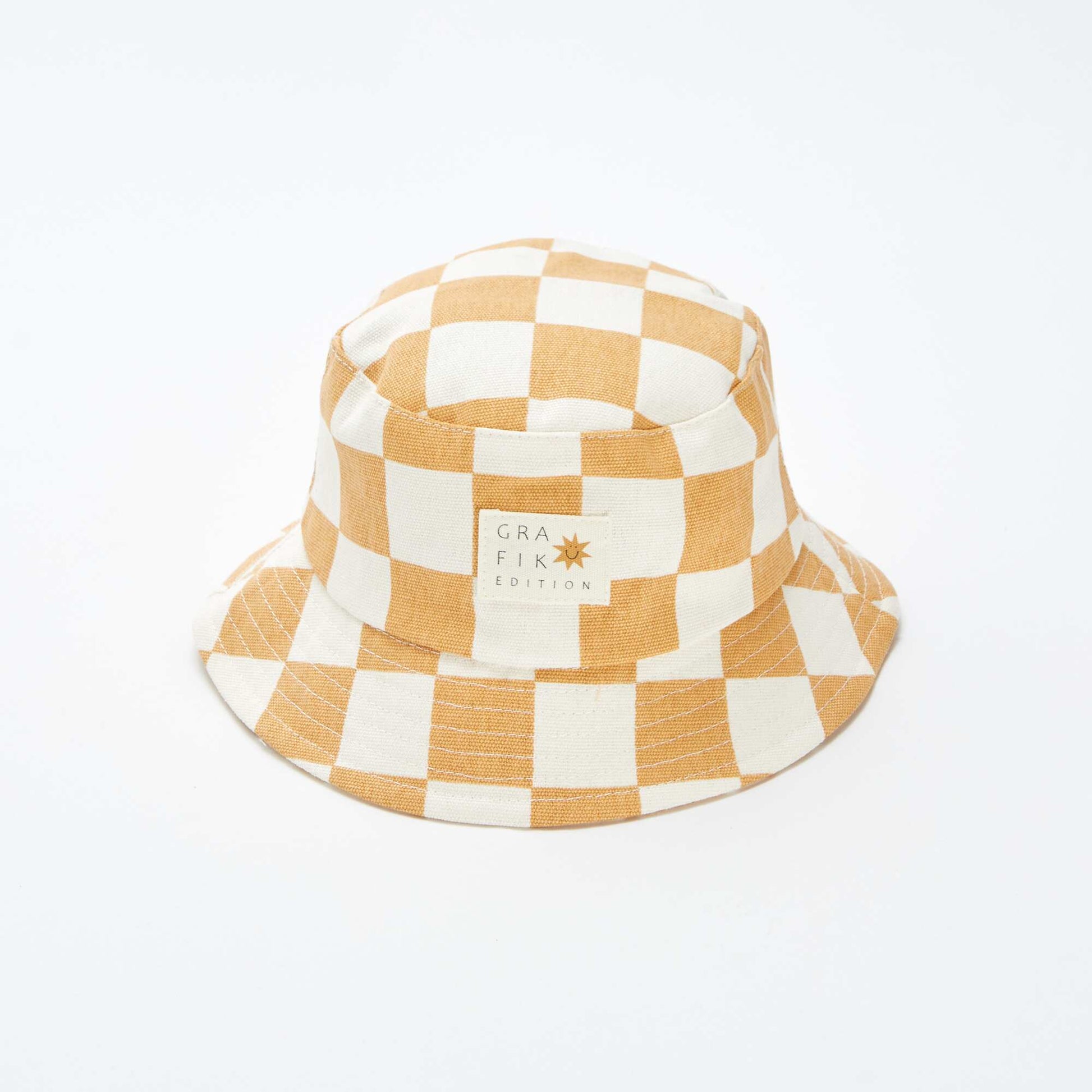 Bob à carreaux JAUNE