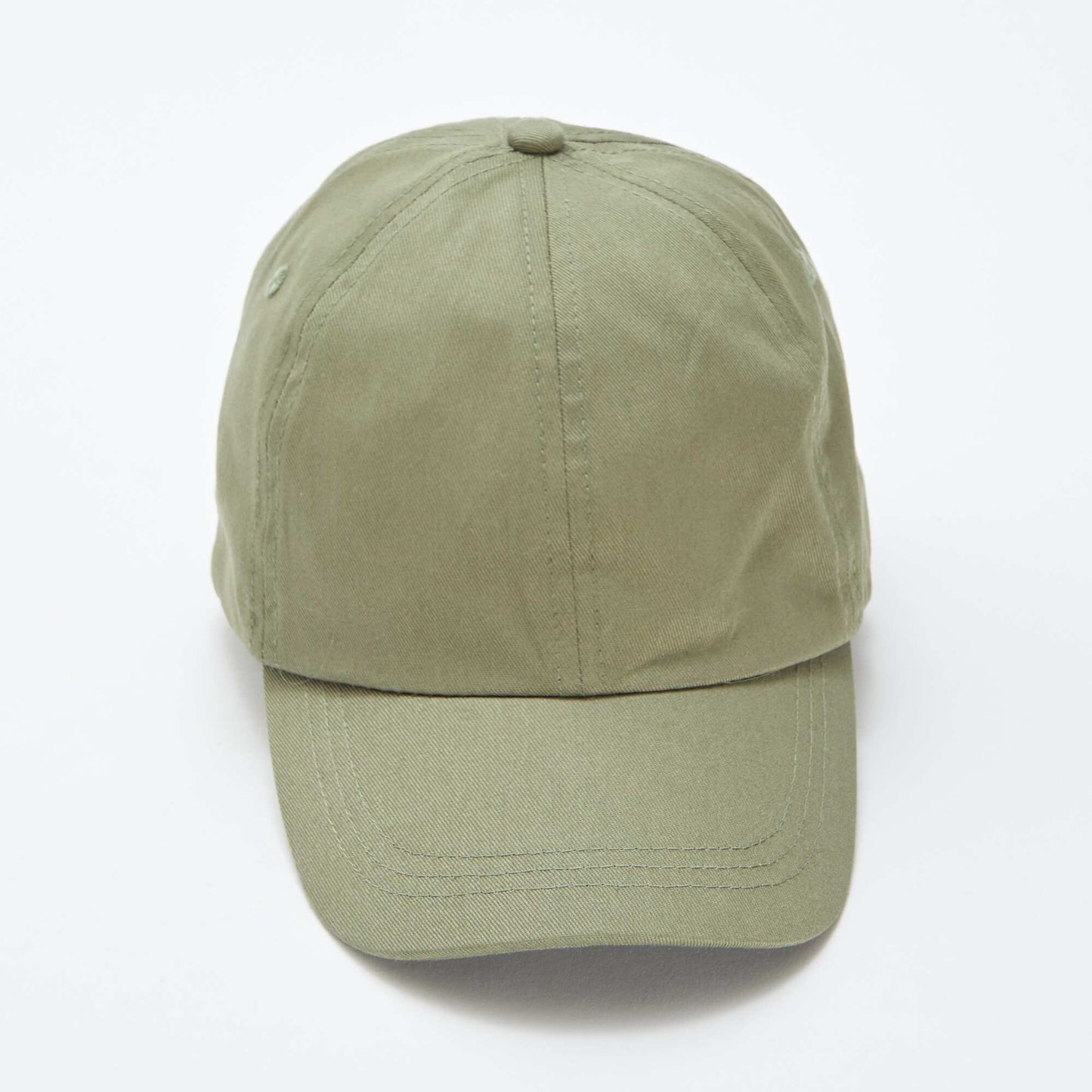 Casquette uni en coton VERT