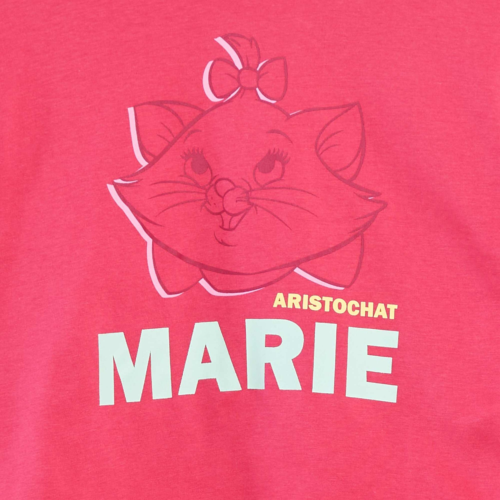 Tee-shirt crop top 'Marie' ROSE