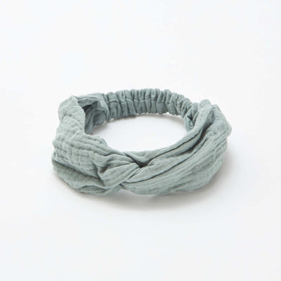 Bandeau en gaze de coton VERT