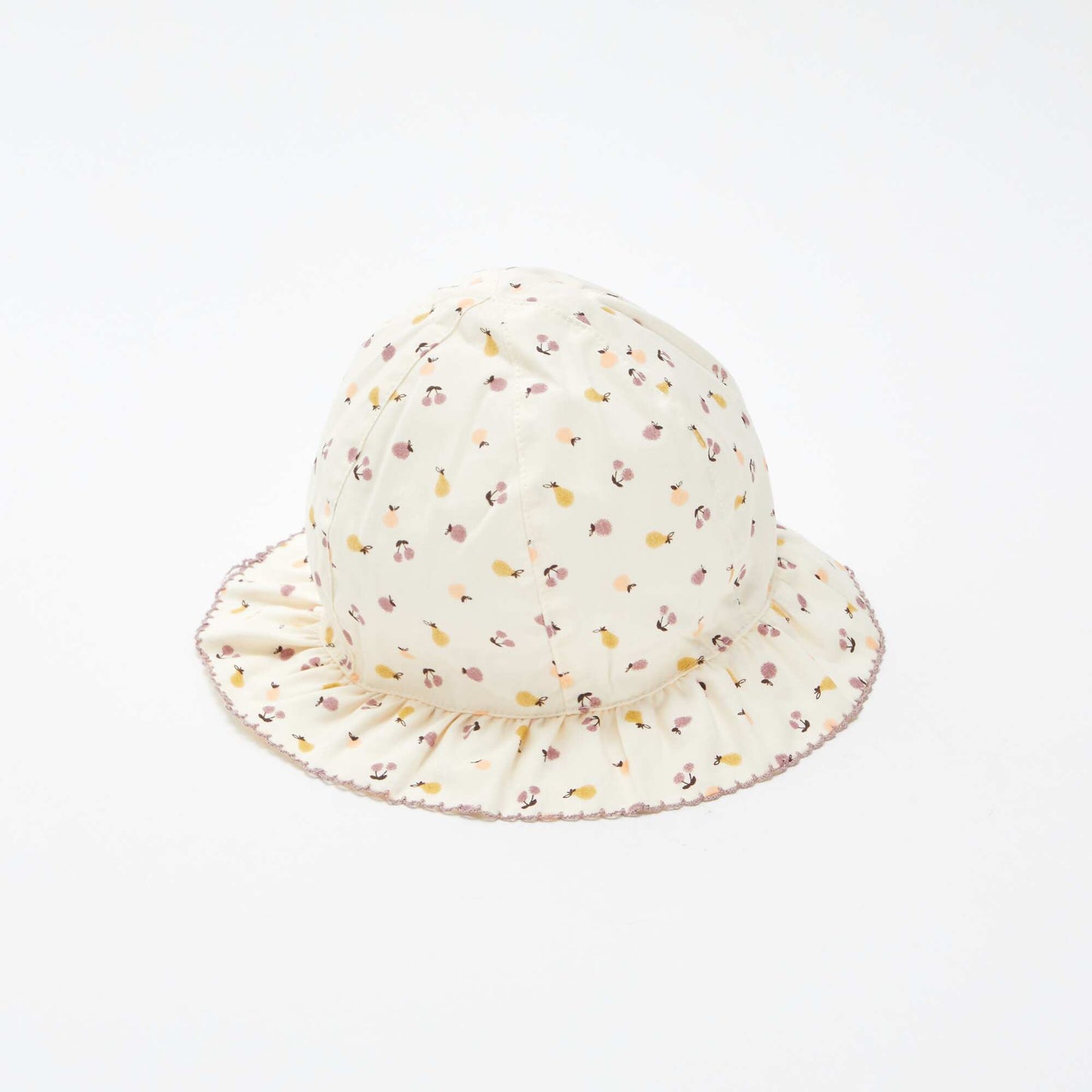 Bob volanté avec imprimé BEIGE