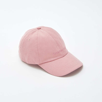 Casquette baseball en coton ROSE