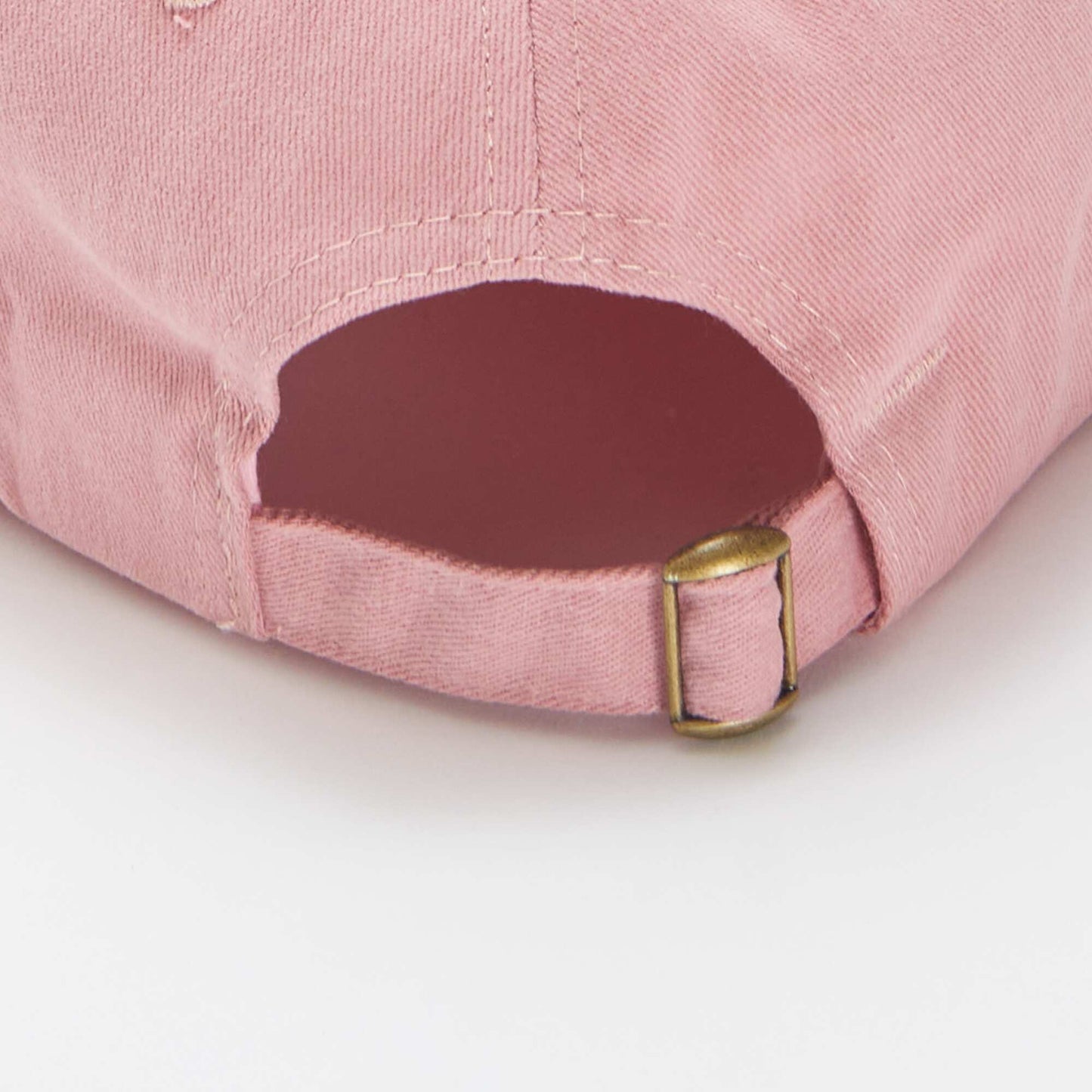 Casquette baseball en coton ROSE